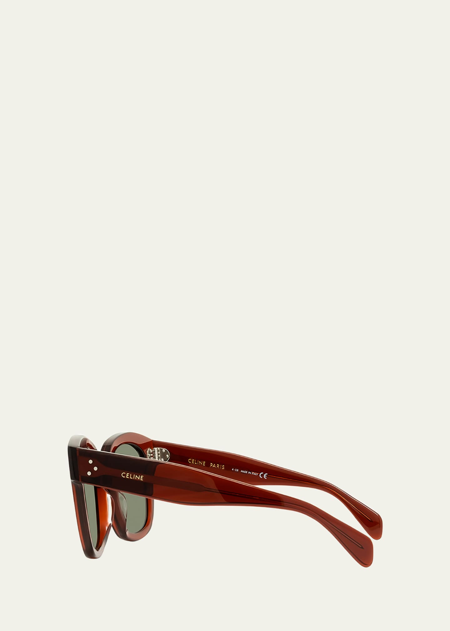 Celine square shop gradient acetate sunglasses
