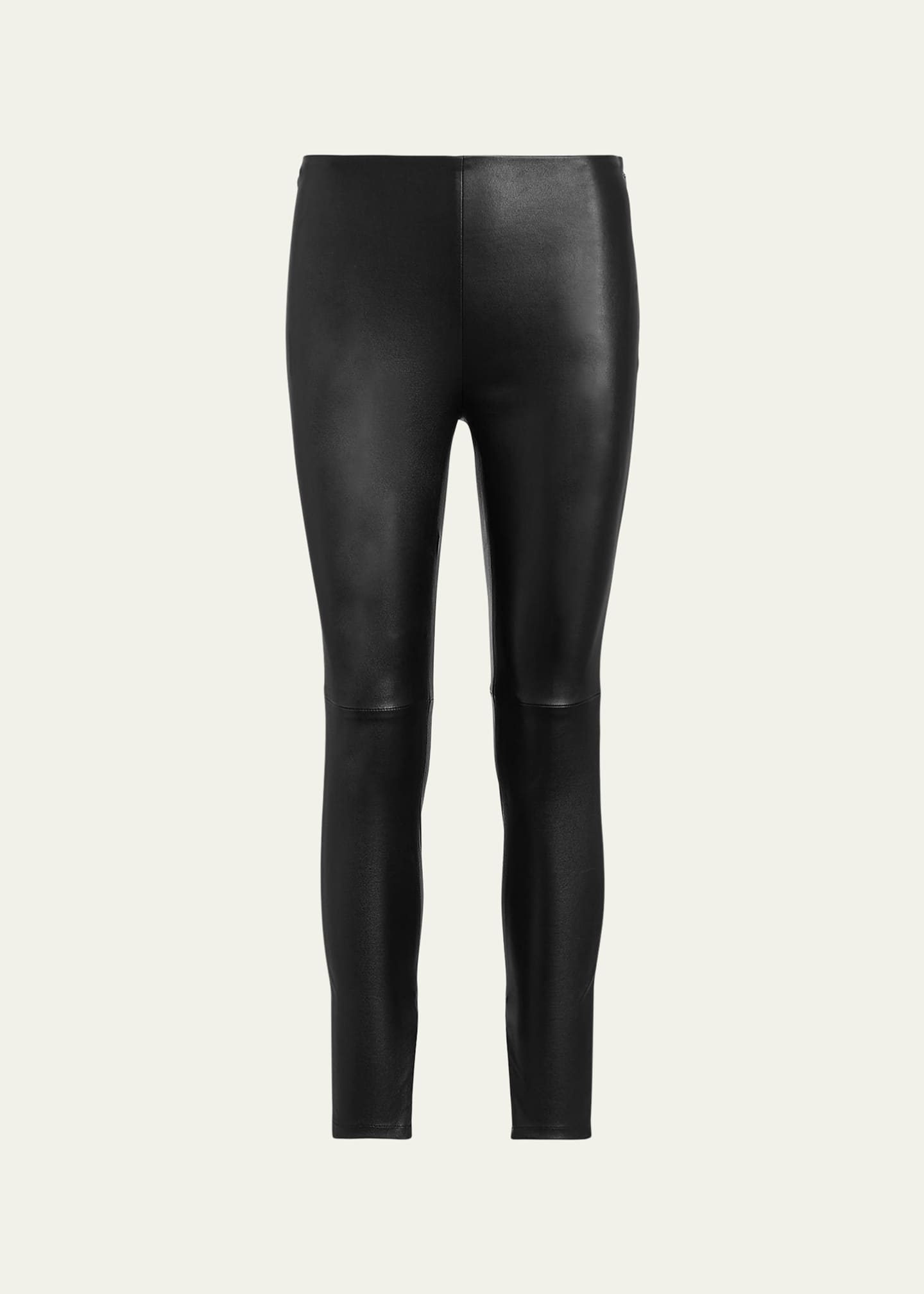 Ralph lauren faux leather pants top
