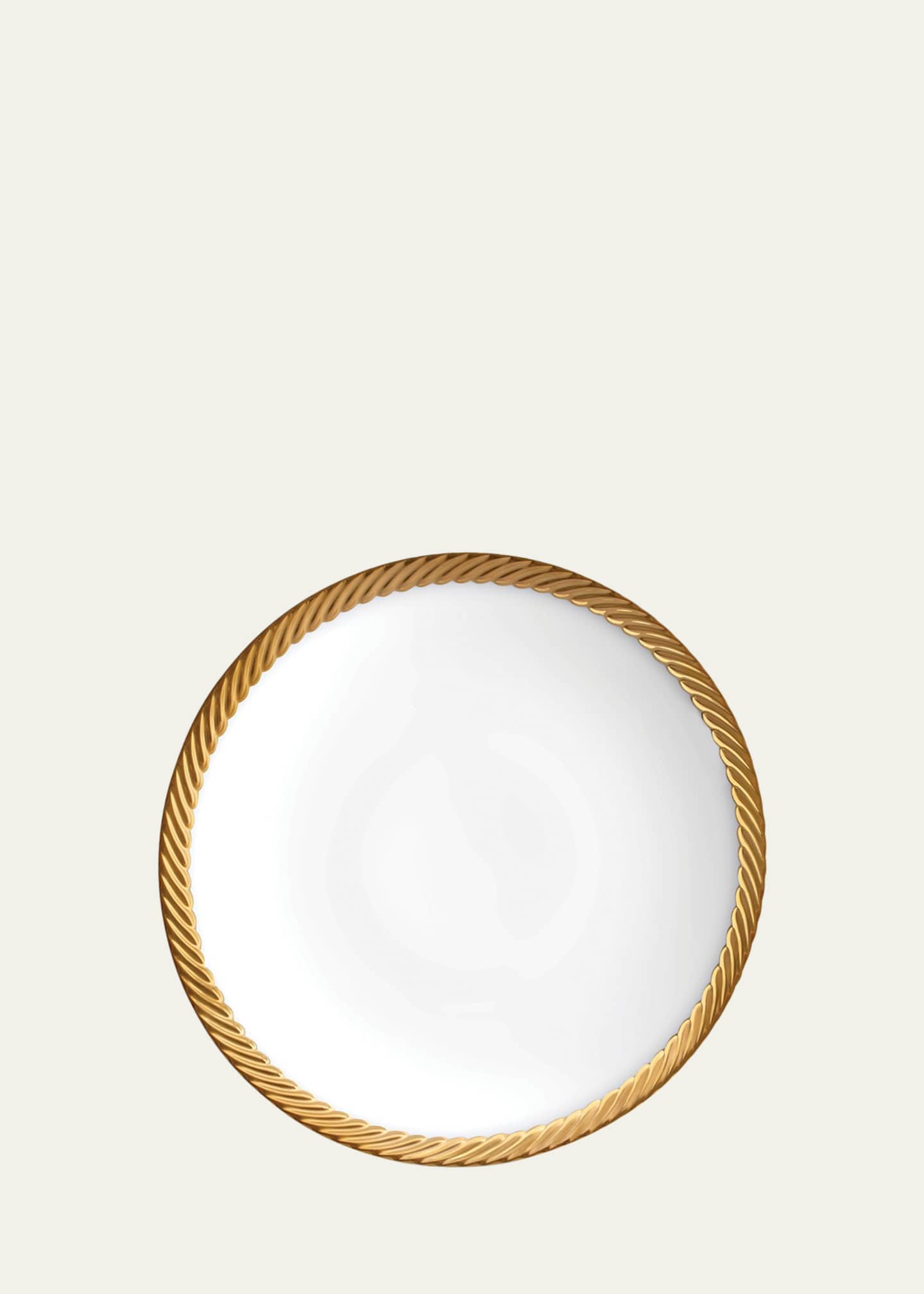 L'Objet Corde Gold-Rim Soup Bowl Image 1 of 2