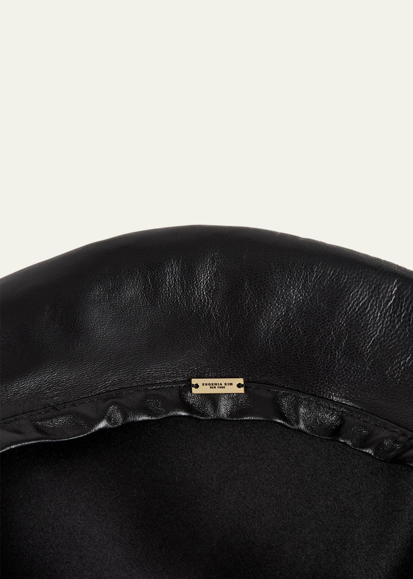 Eugenia Kim Carter Leather Beret Image 3 of 3