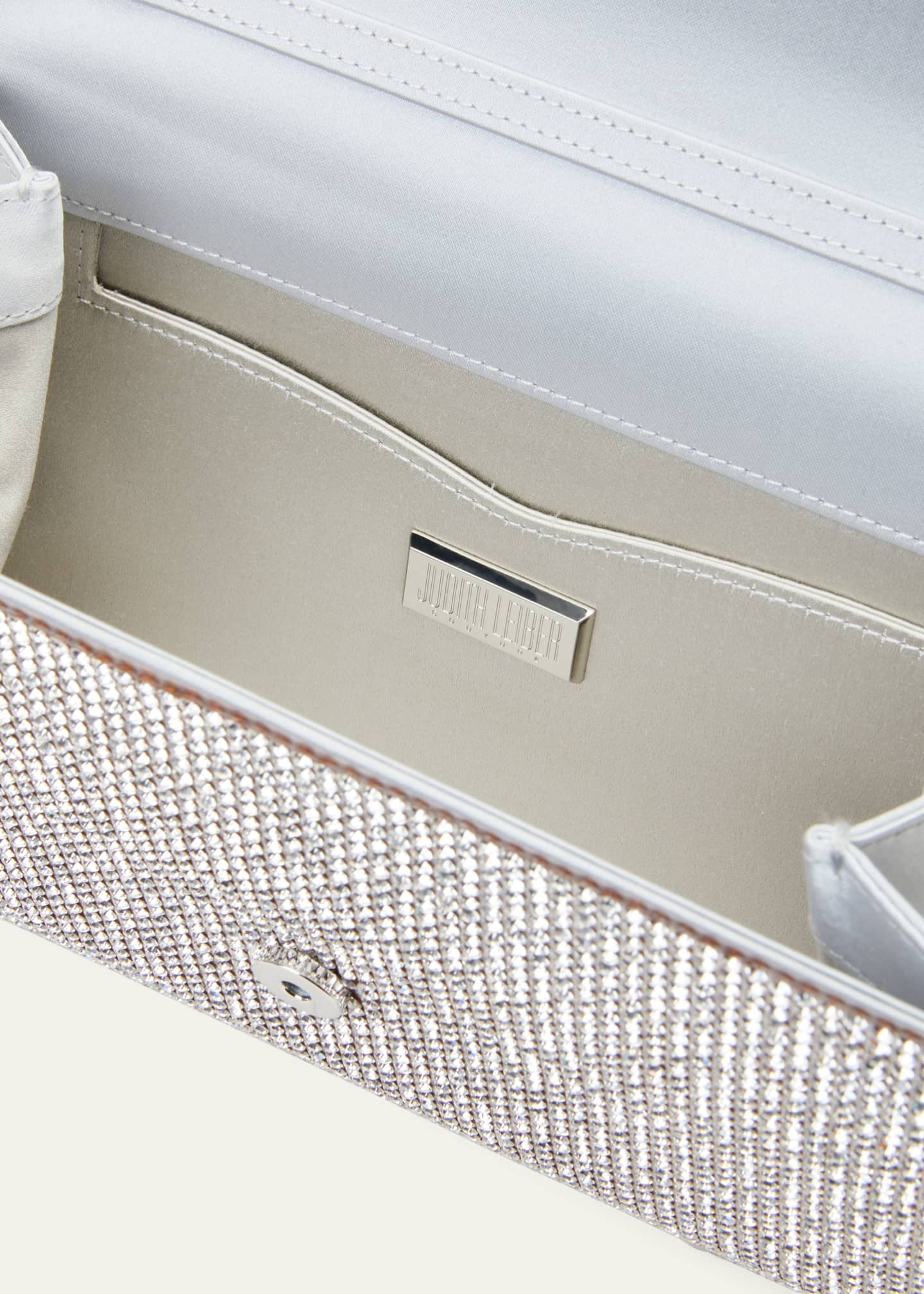 Judith Leiber Couture Fizzoni Full-Beaded Clutch Bag Image 4 of 6
