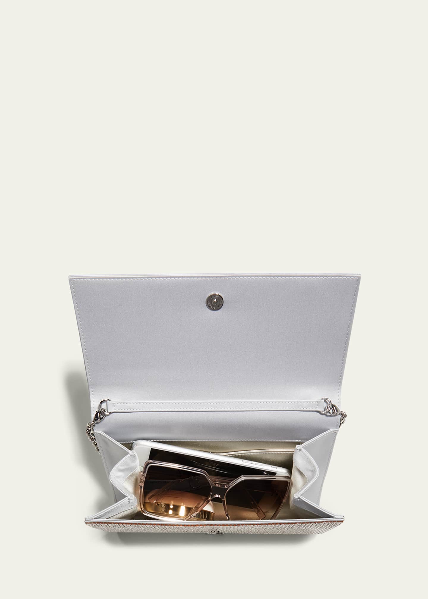 Judith Leiber Couture Fizzoni Full-Beaded Clutch Bag Image 6 of 6