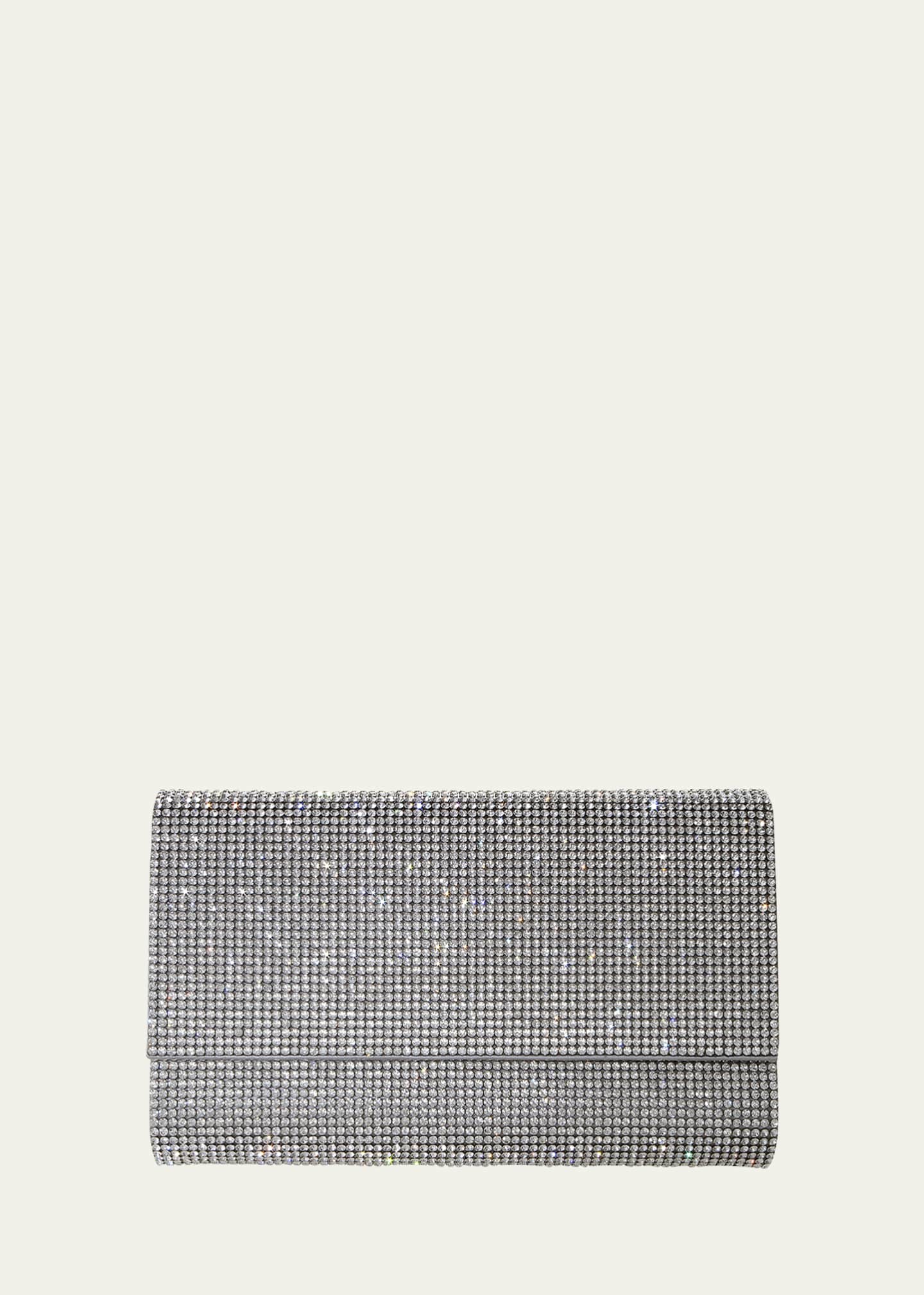 Judith Leiber Couture Fizzoni Full-Beaded Clutch Bag Image 1 of 6