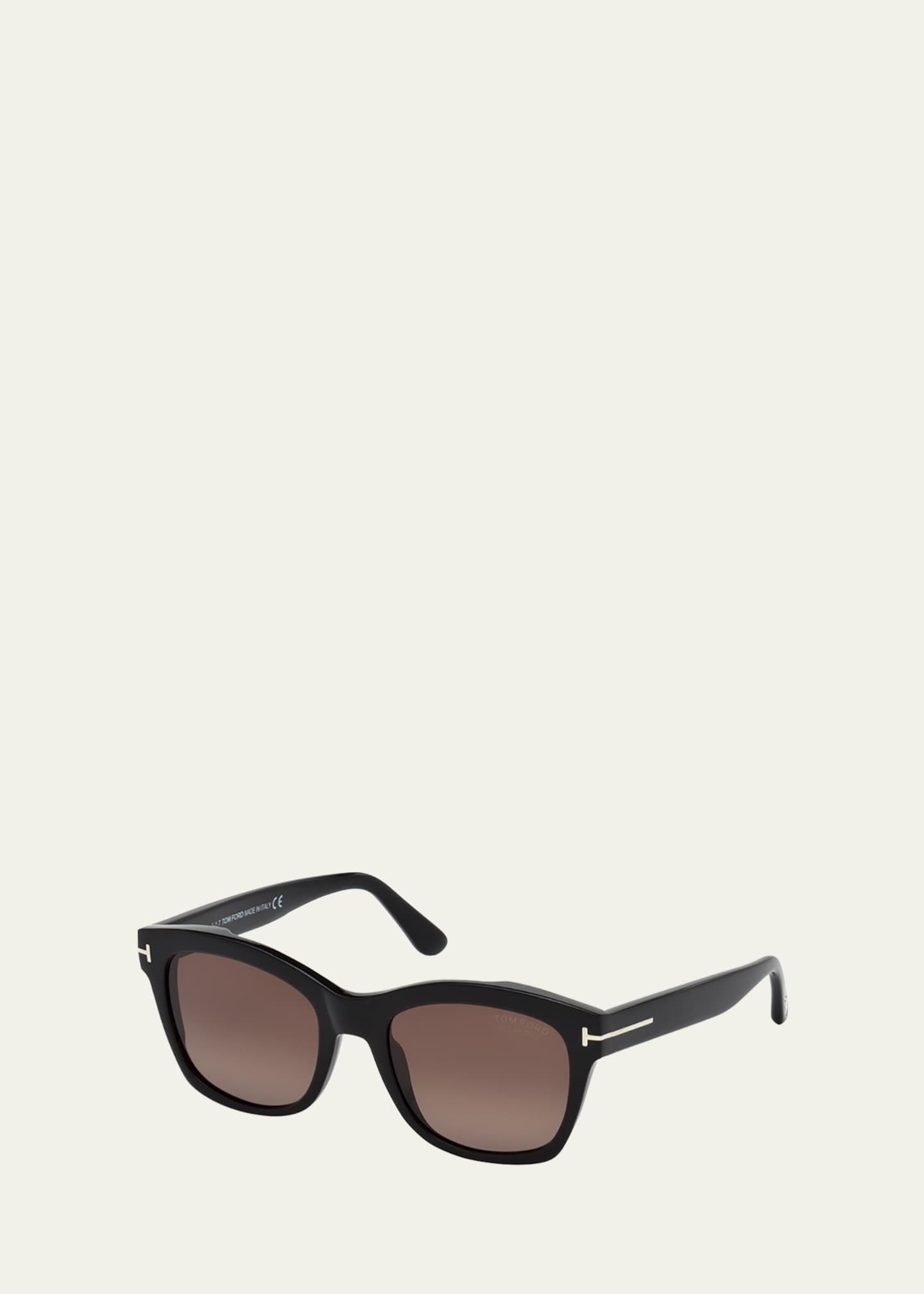 TOM FORD Lauren 02 Mirrored Square Sunglasses - Bergdorf Goodman