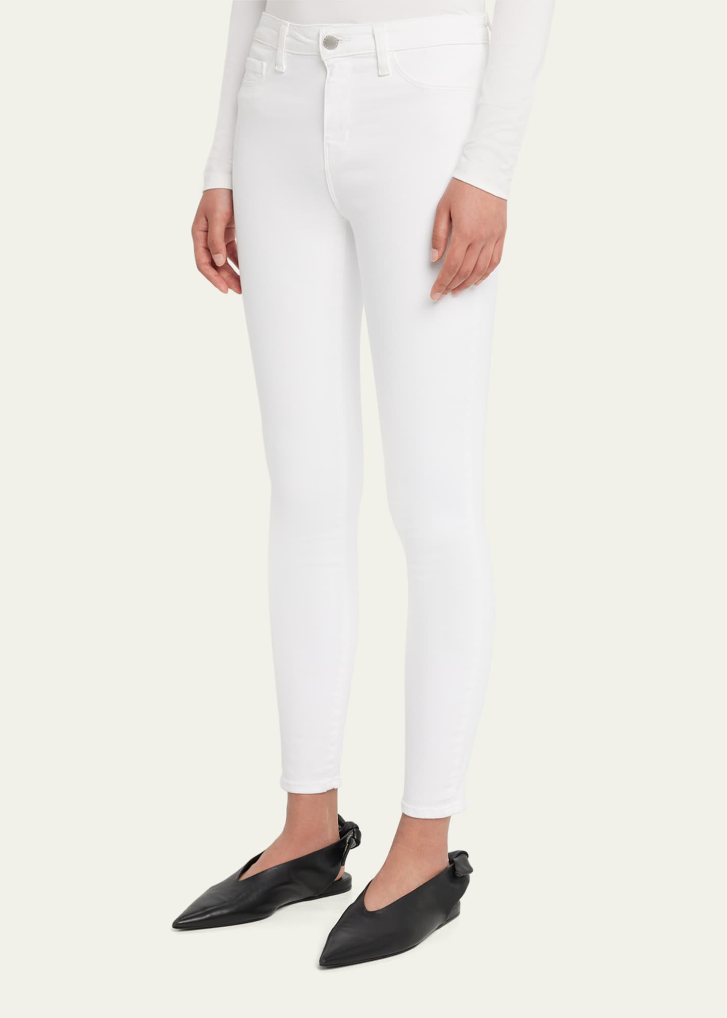L'Agence Marguerite High-Rise Skinny Jeans Image 4 of 5