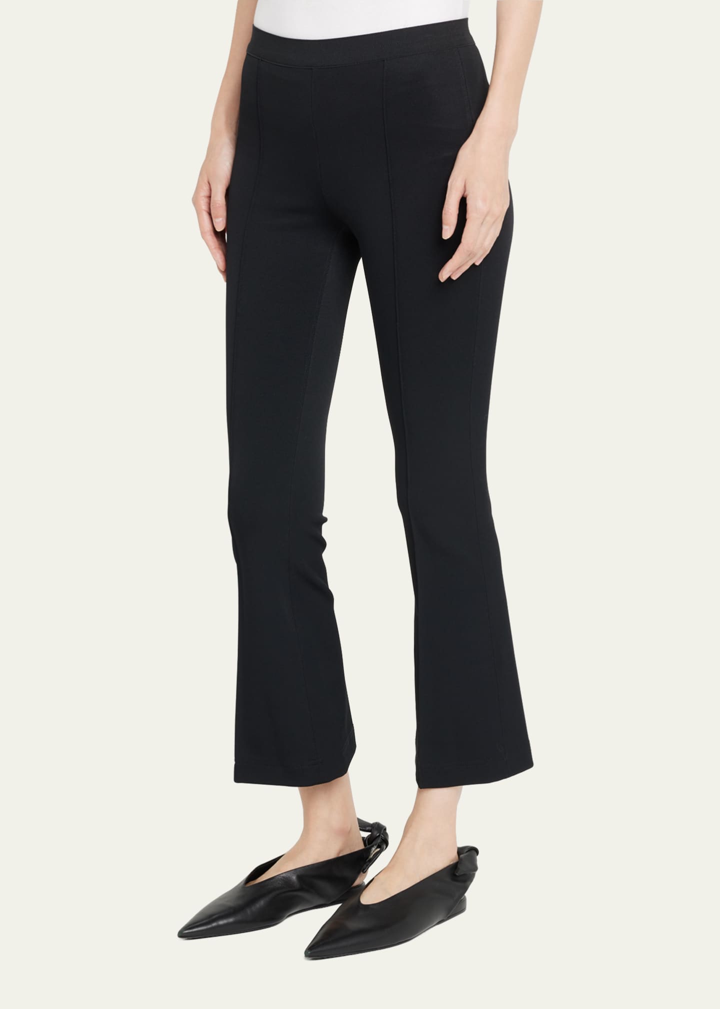 Helmut lang cropped flare leggings sales