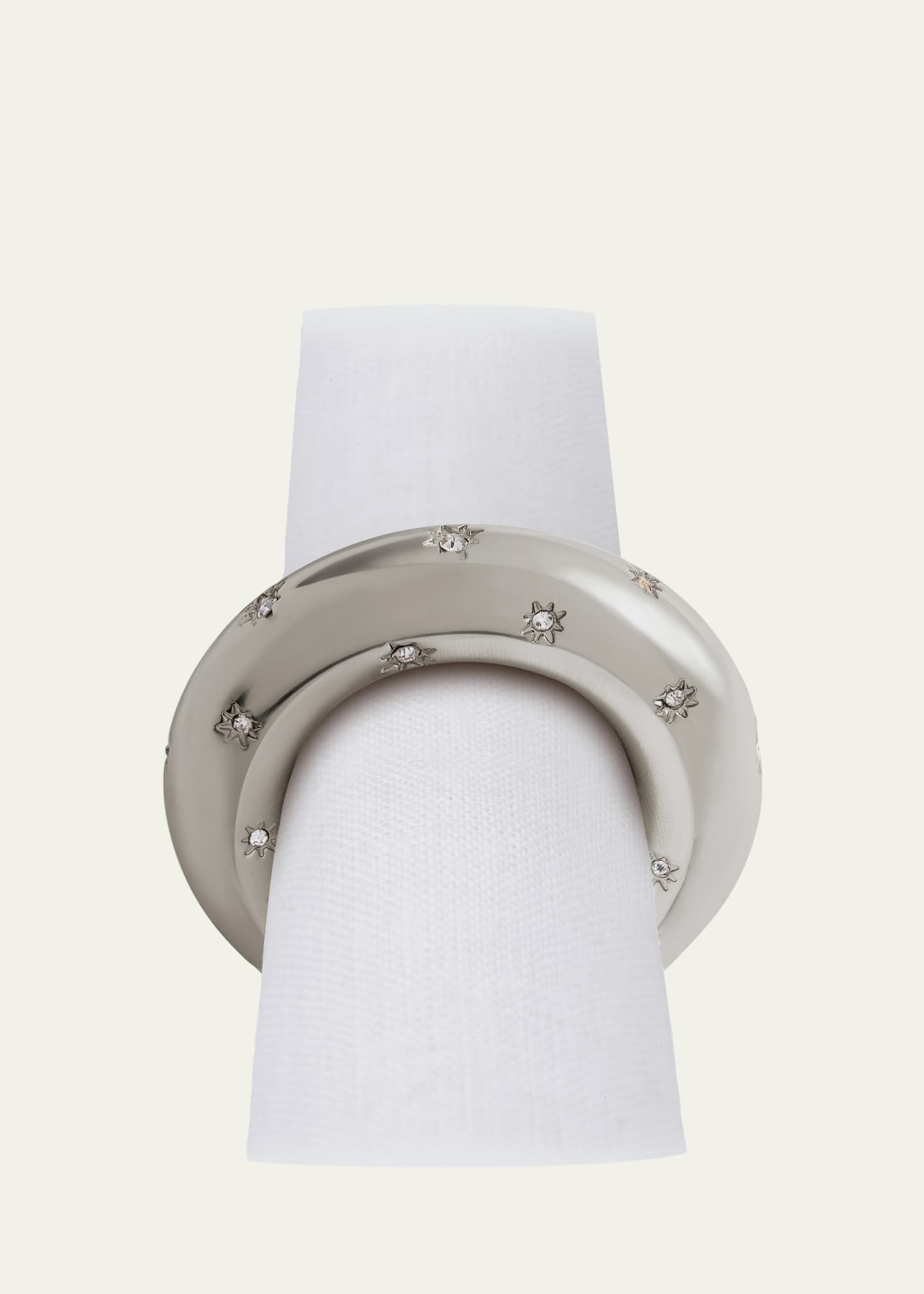 L'Objet Stars Jewel Napkin Rings, Set of 4