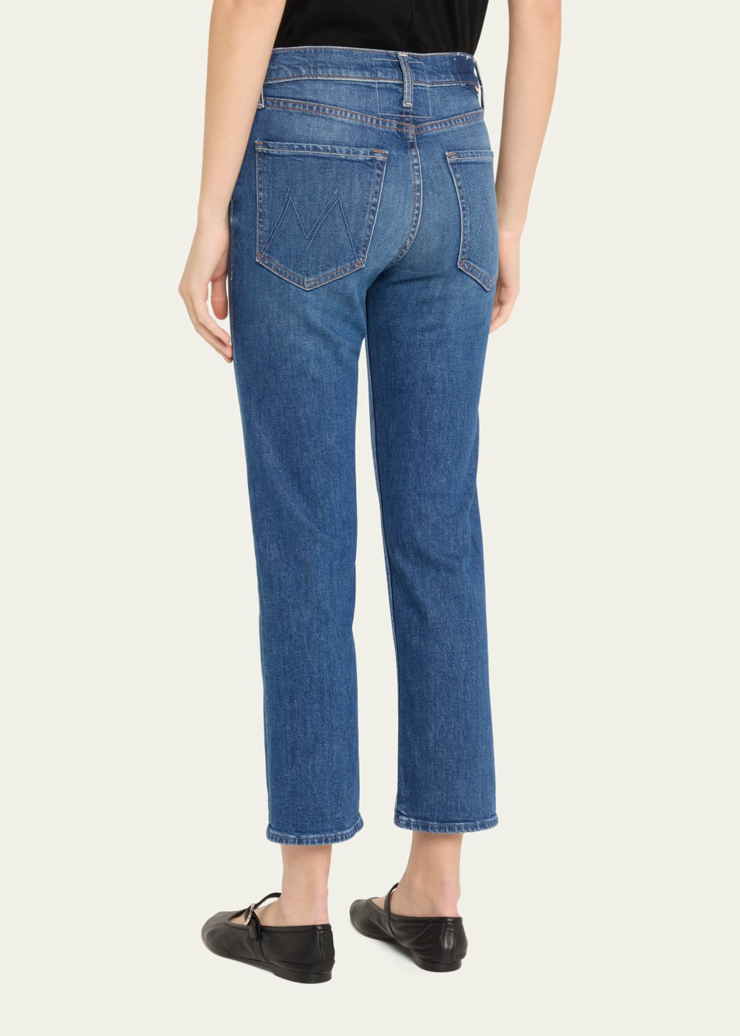 MOTHER The Tomcat Distressed Straight-Leg Jeans Image 3 of 5