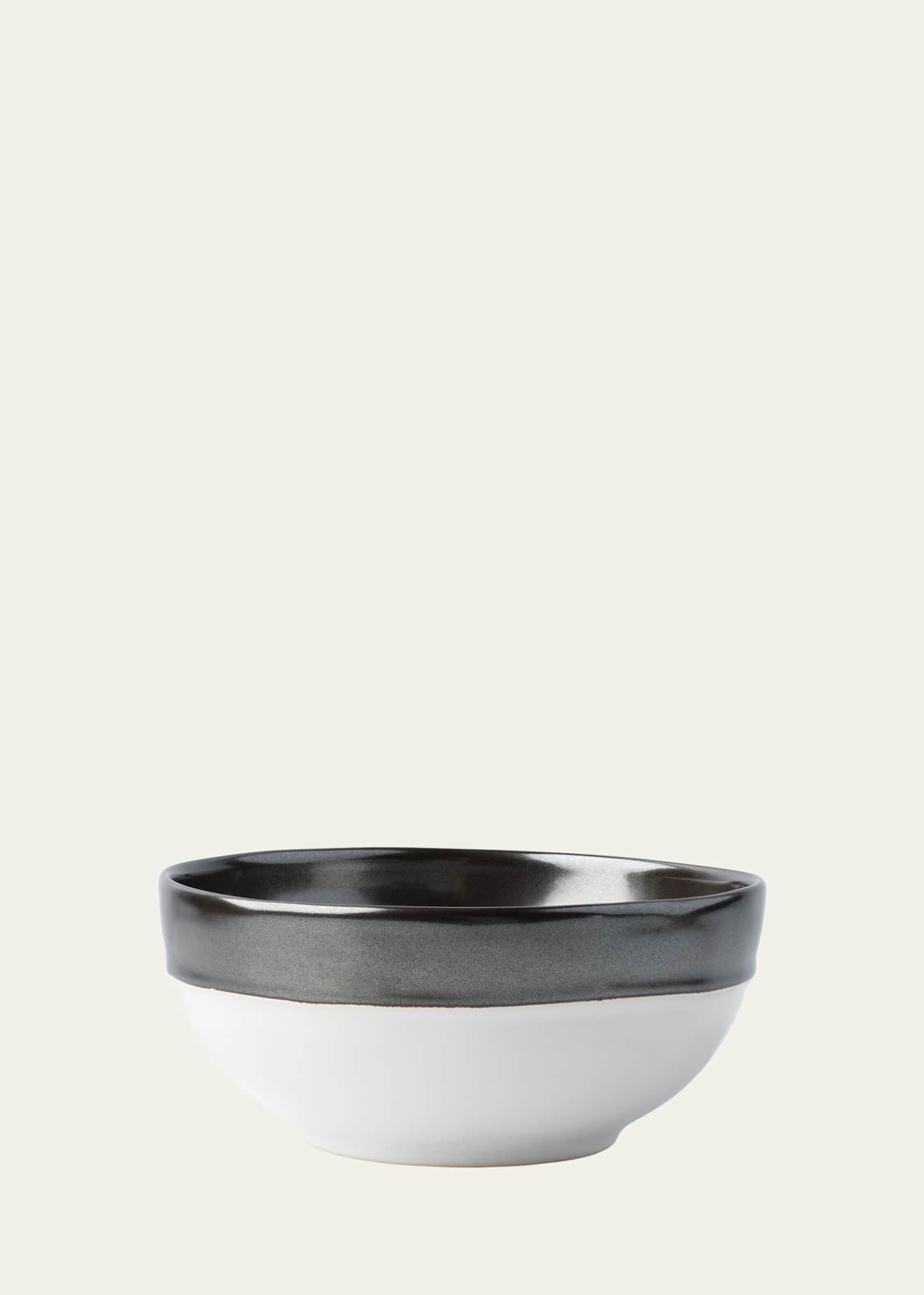 Juliska Emerson Cereal/Ice Cream Bowl White/Pewter Bergdorf Goodman