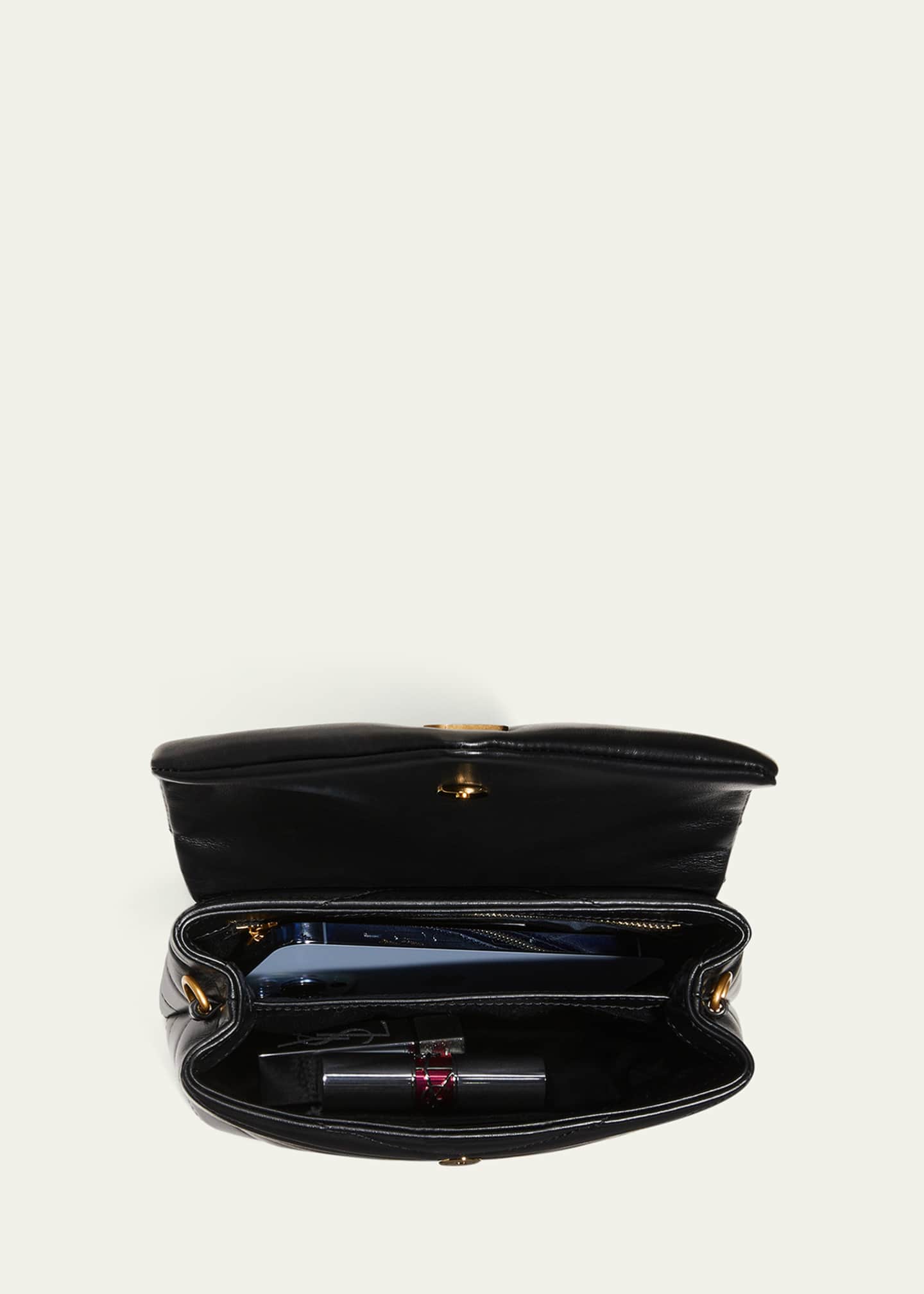 Saint Laurent Loulou Toy YSL Crossbody Bag in Quilted Leather Image 6 of 6