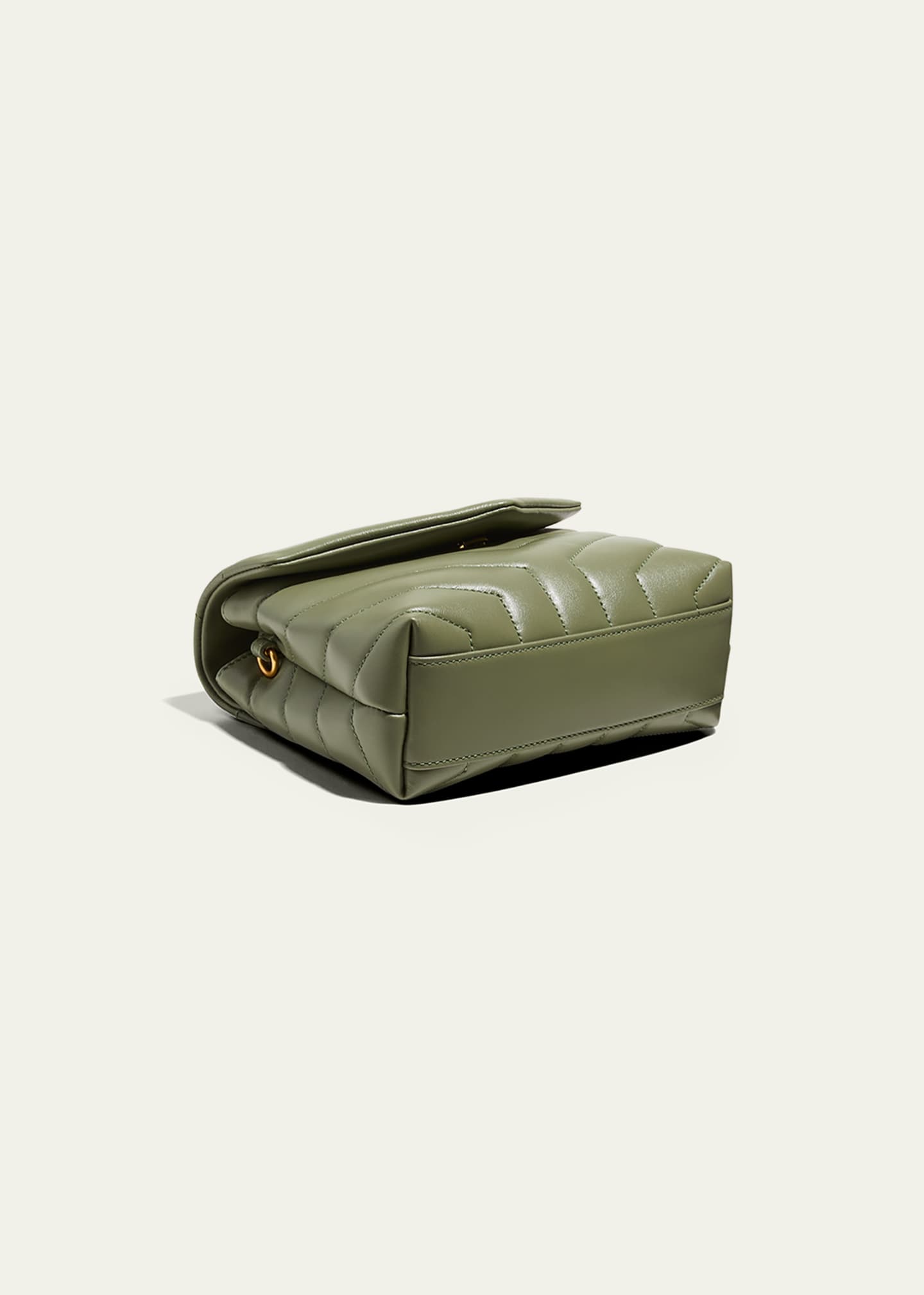 Saint Laurent Loulou Toy YSL Crossbody Bag in Quilted Leather Image 6 of 6