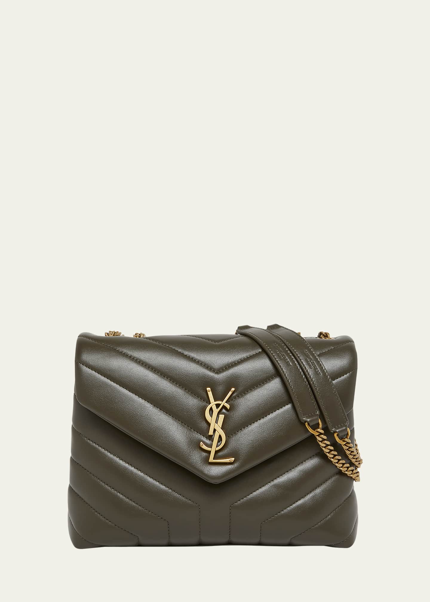 Saint Laurent Loulou Small YSL Shoulder Bag in Quilted Leather Bergdorf Goodman