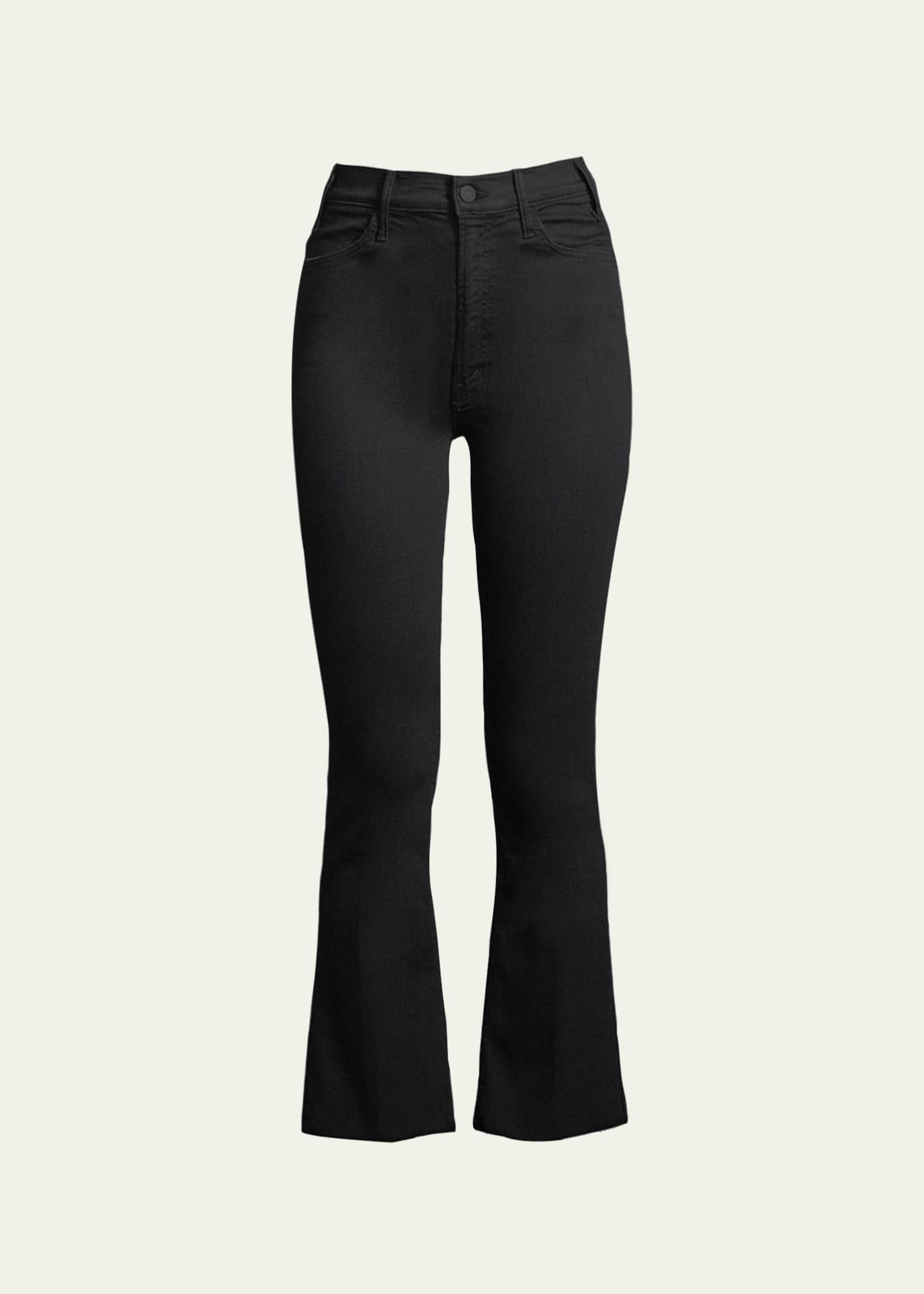 Hustler Frayed Ankle Boot-Cut Jeans