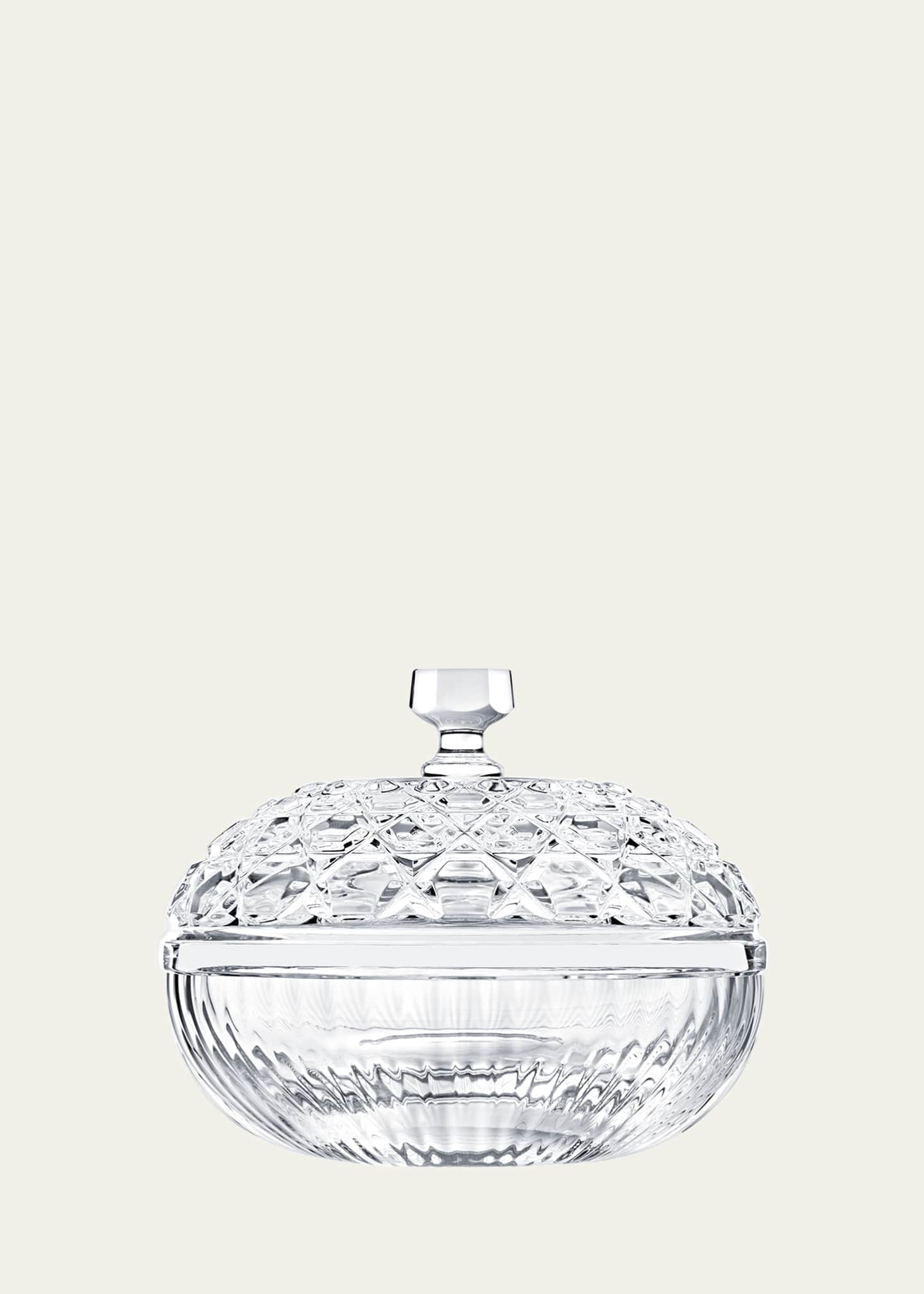 Saint Louis Crystal Royal Small Box, Clear
