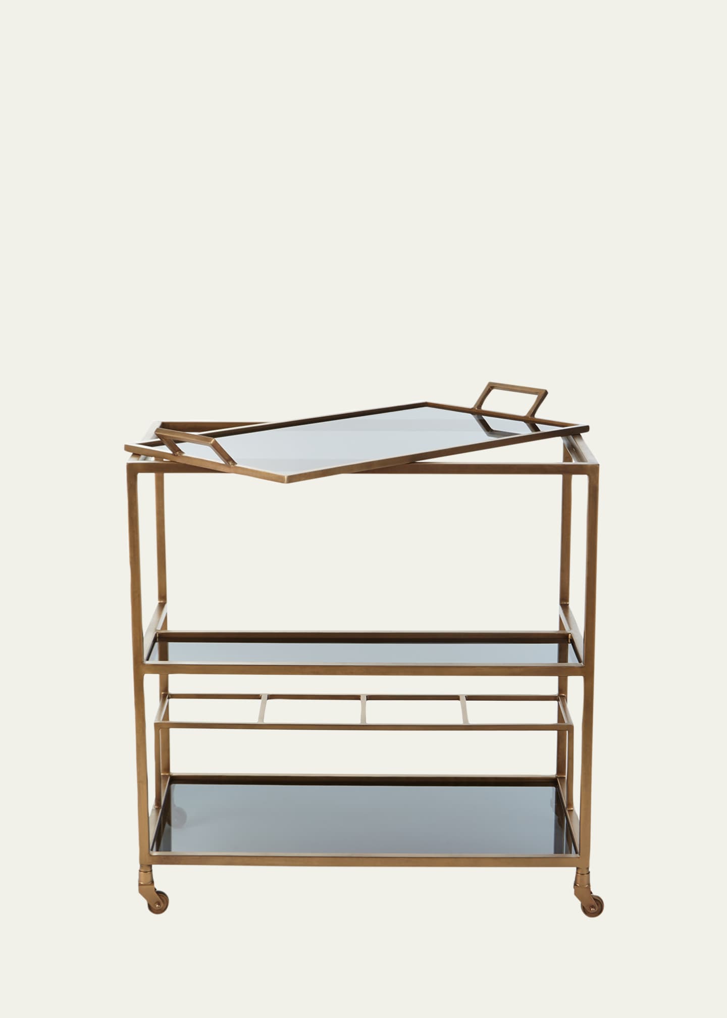 Arteriors Jak Bar Cart Image 3 of 4