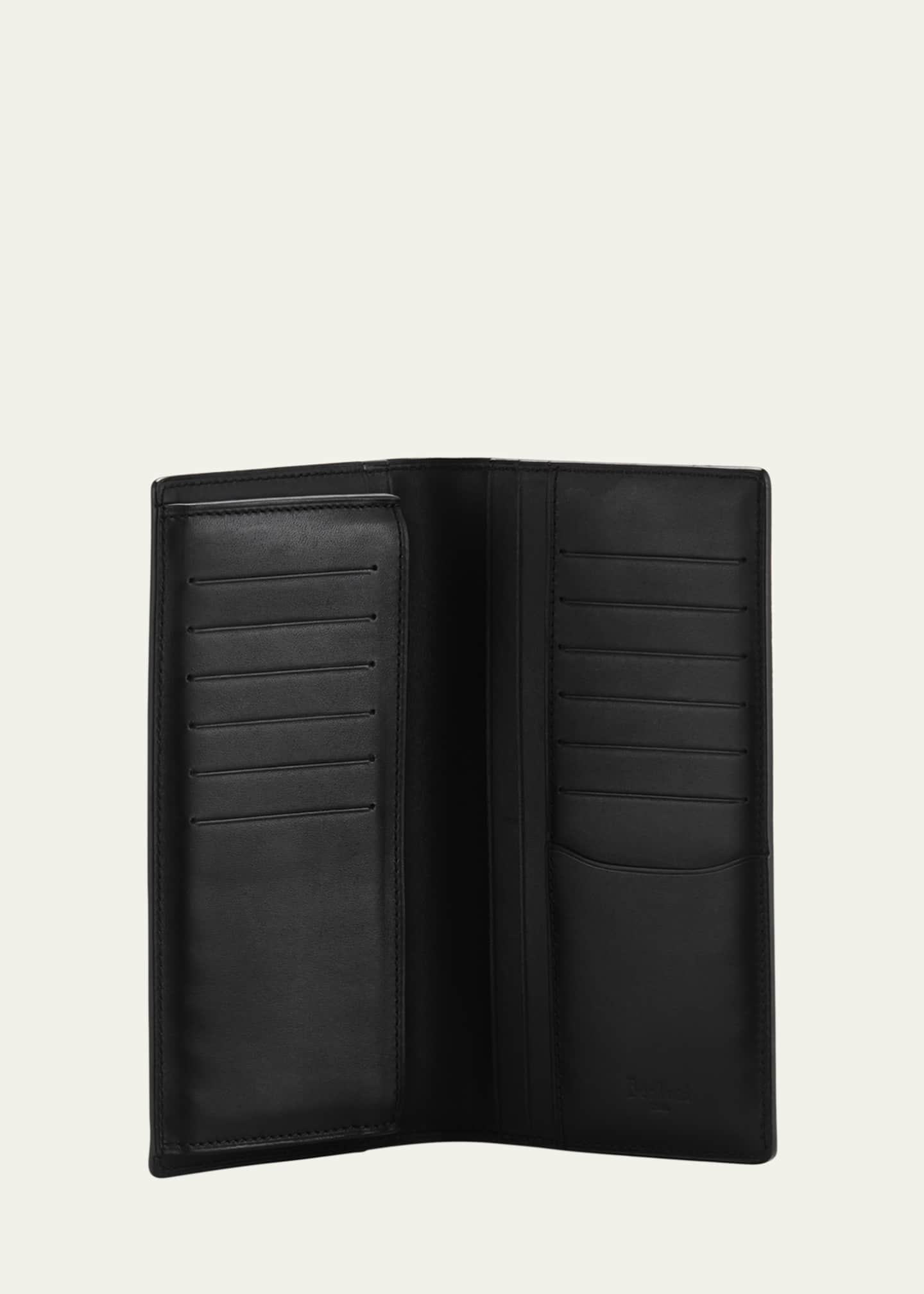 Berluti Men's Ebene II Scritto Leather Long Wallet