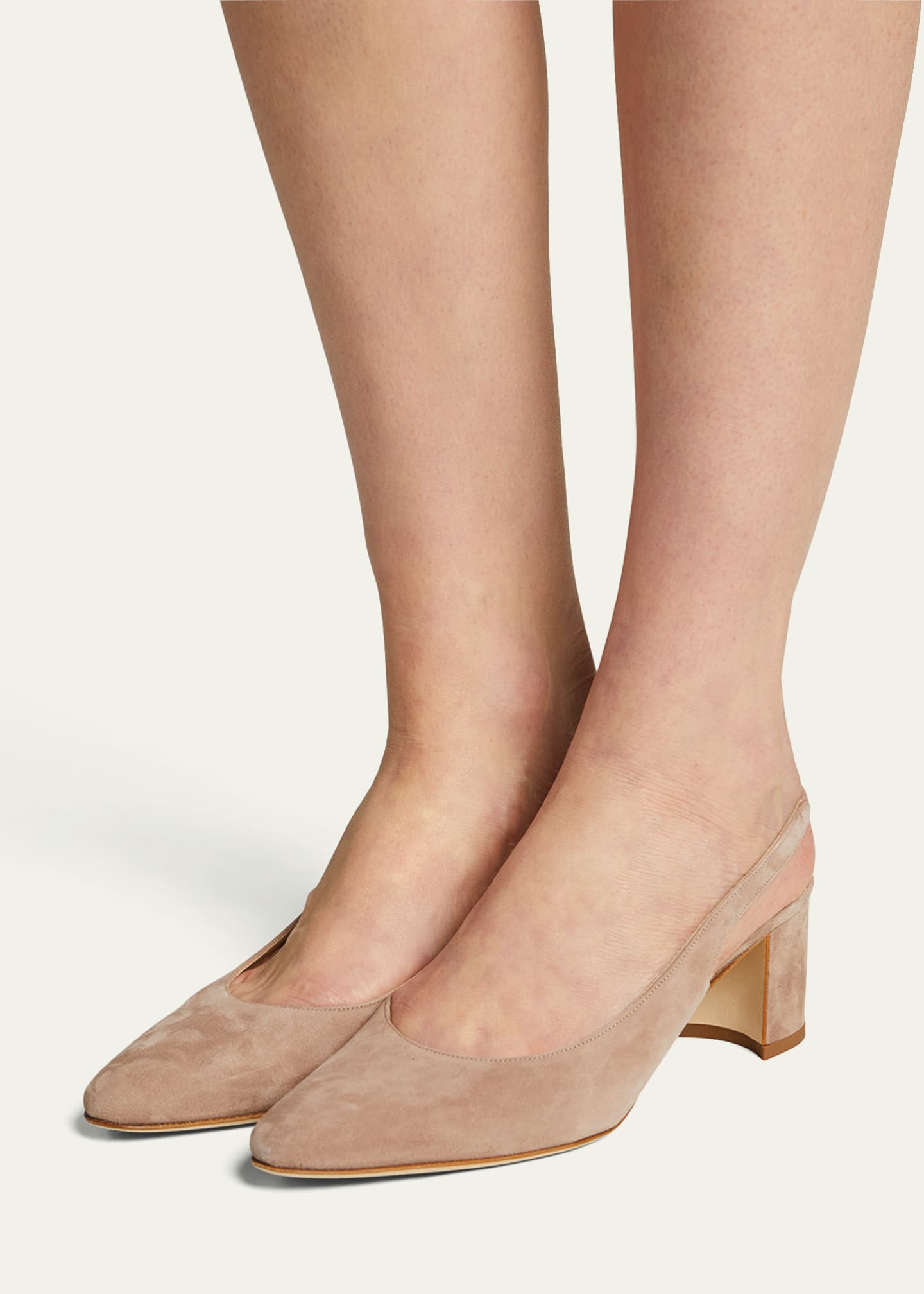 Manolo blahnik allurasa slingback pump clearance