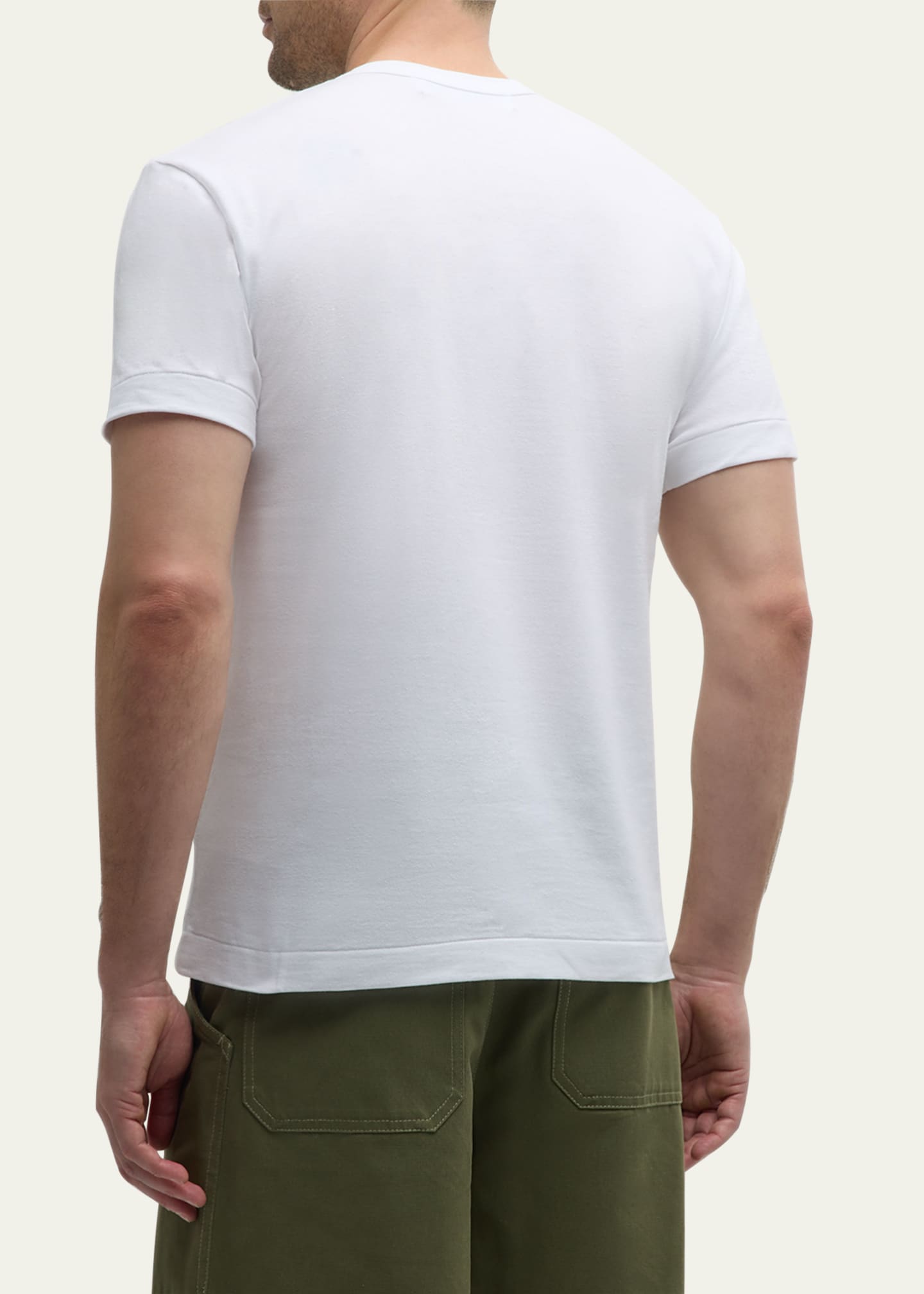 Comme des Garcons Men's Camo Heart Short-Sleeve T-Shirt Image 3 of 5