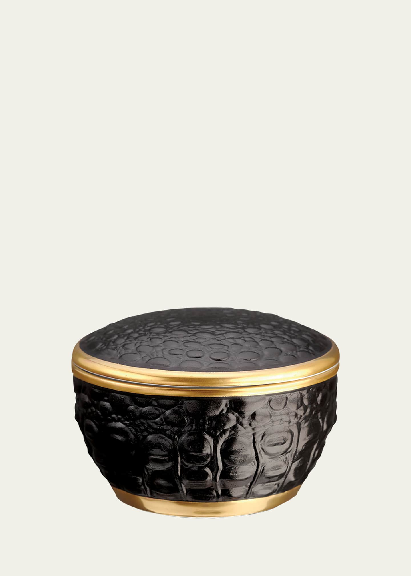 L'Objet Crocodile Round Box