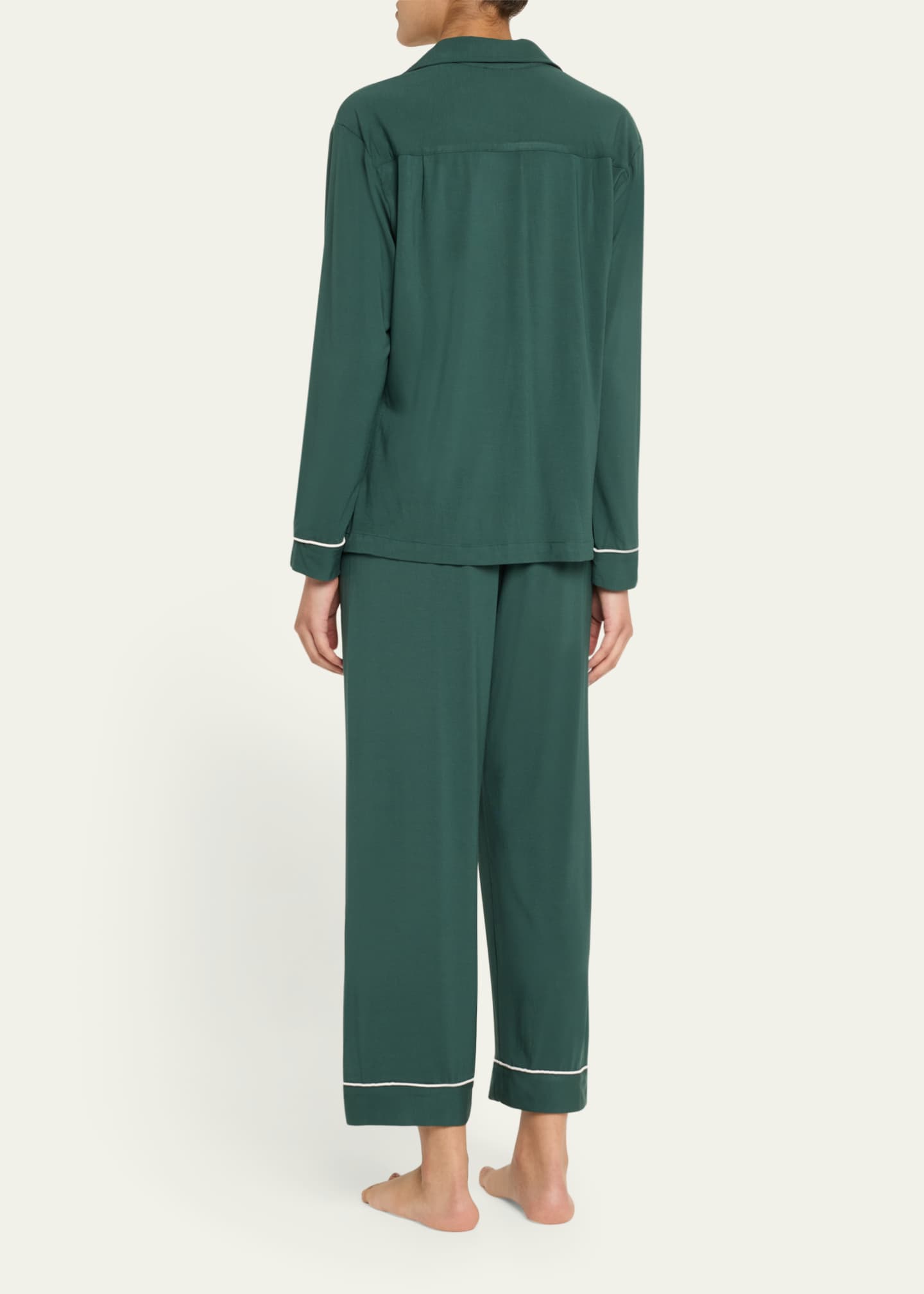 Pour Les Femmes Bamboo-Knit Pajama Set Image 3 of 5
