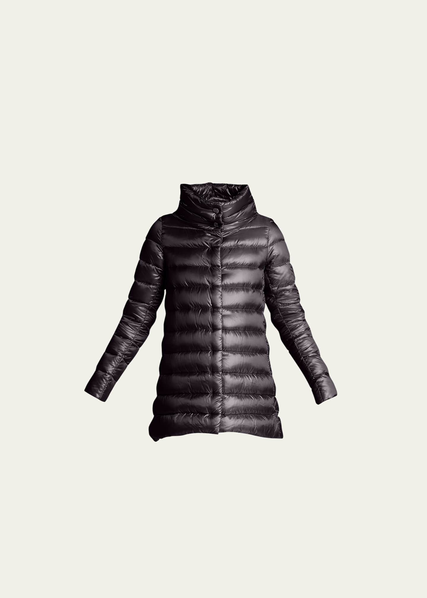 Herno Ribbed High Low Down Puffer Jacket Bergdorf Goodman