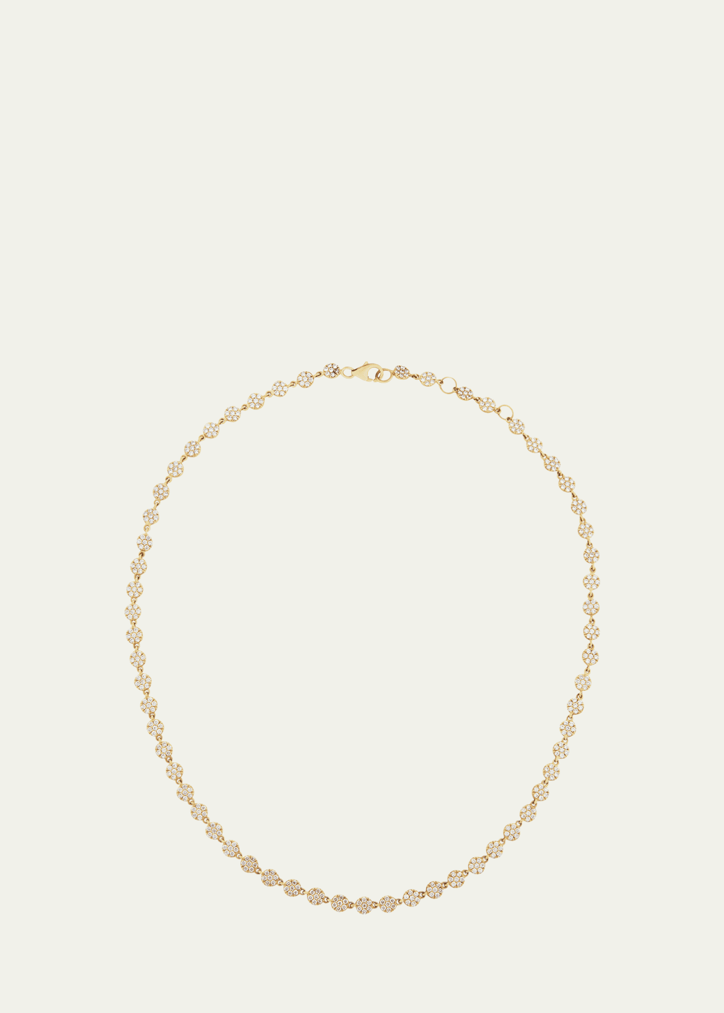 Lana Legacy Diamond Disc Choker Necklace Image 1 of 2