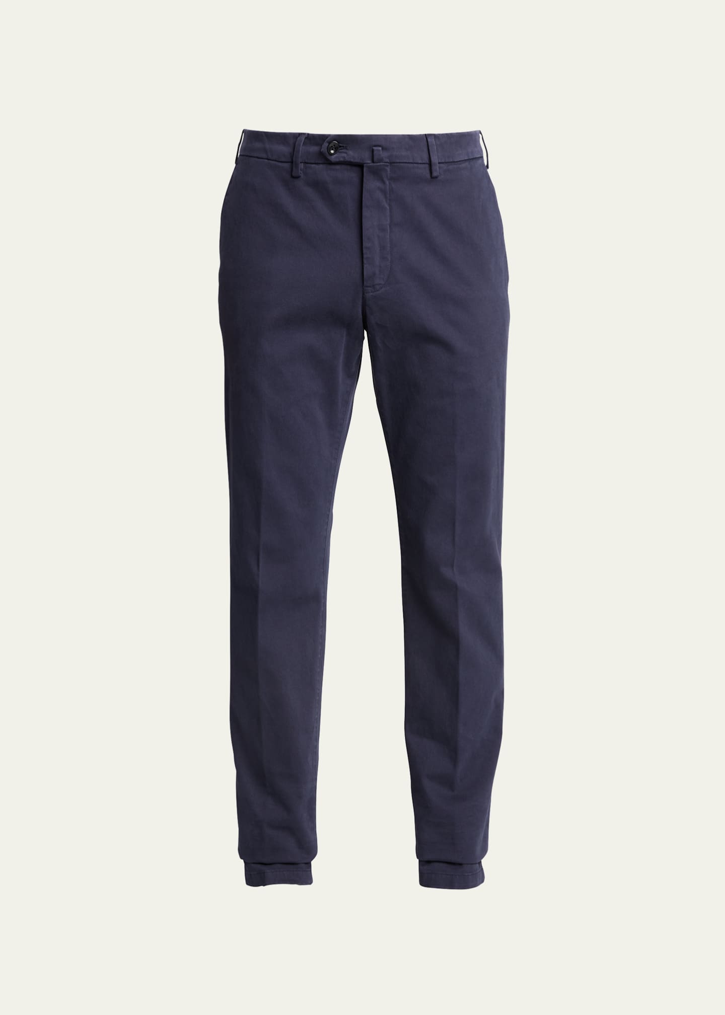 Loro Piana Men's Flat-Front Slim-Fit Pants