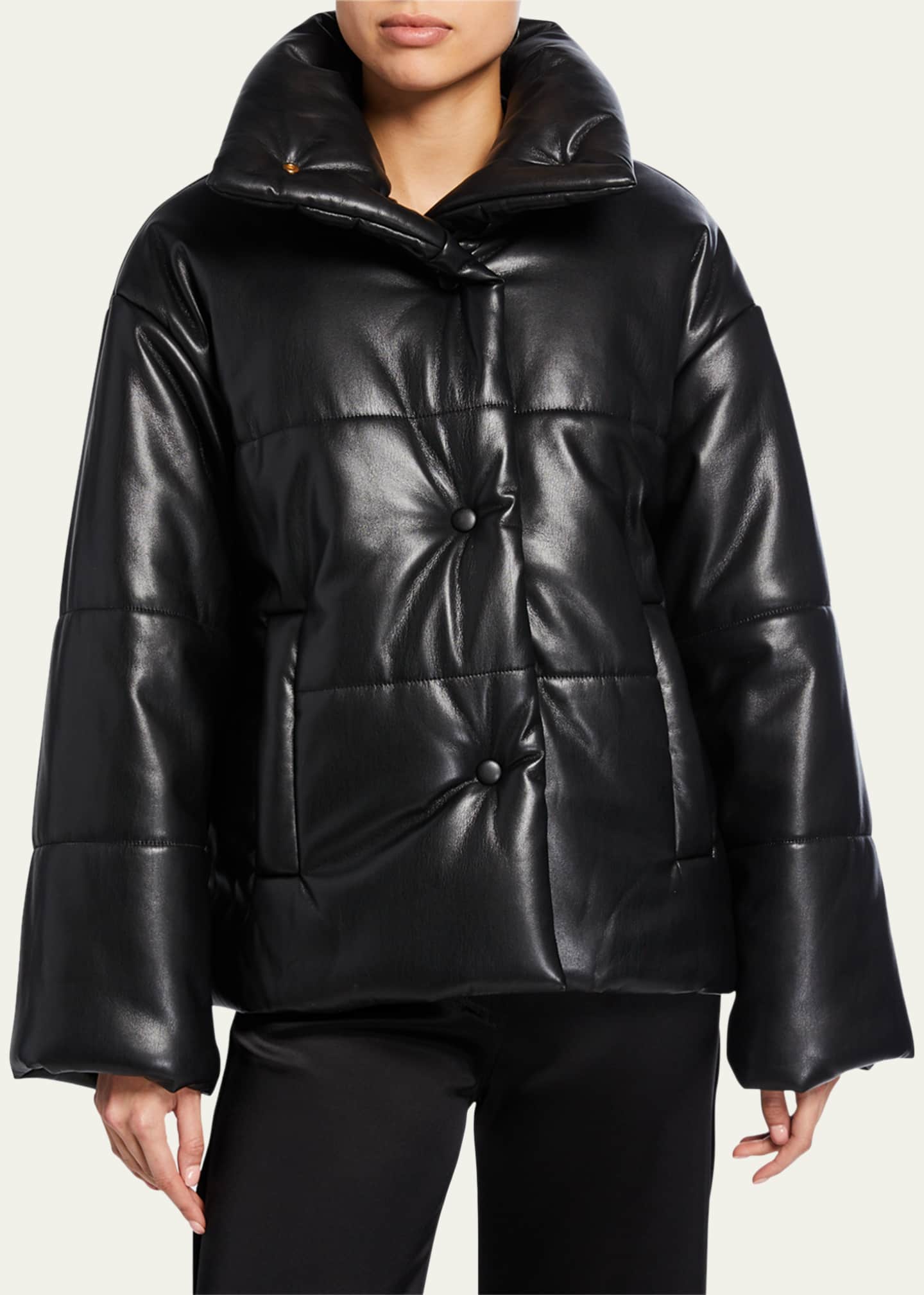 Nanushka hide shop jacket