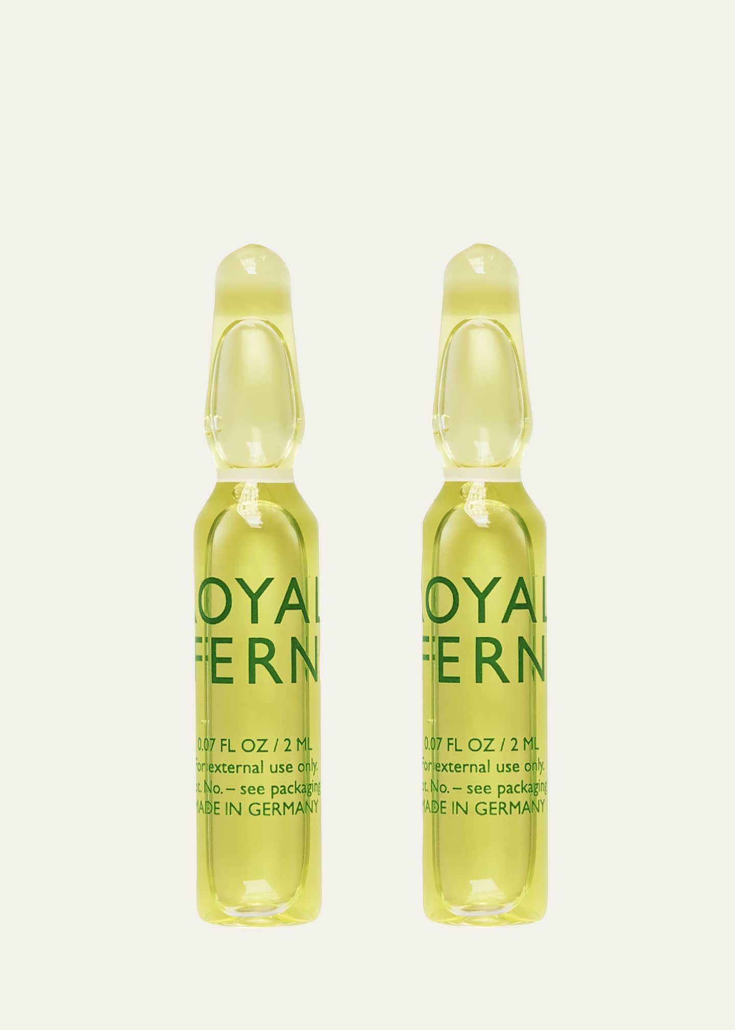 Royal Fern Anti Oxidative Ampoules, 15 x 0.06 oz. Image 2 of 2