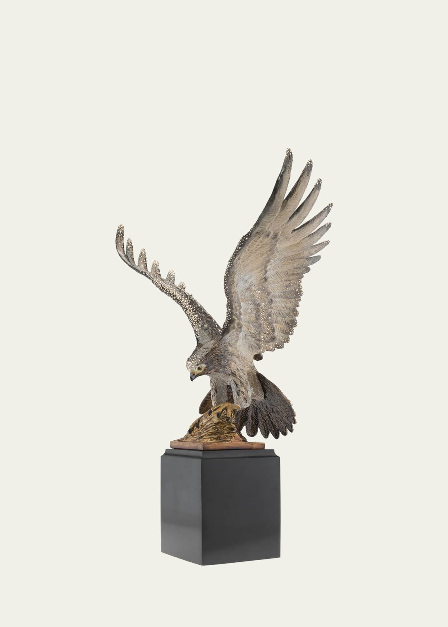 Jay Strongwater Falcon Figurine Image 3 of 4