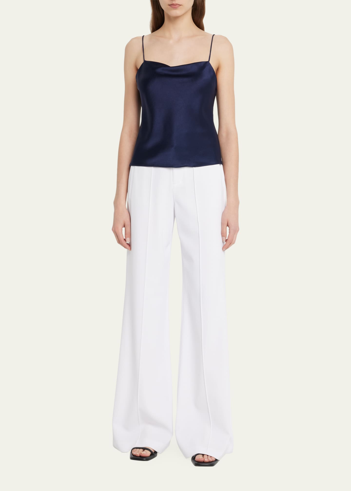 Alice + Olivia Dylan High-Waist Wide-Leg Pants Image 2 of 5