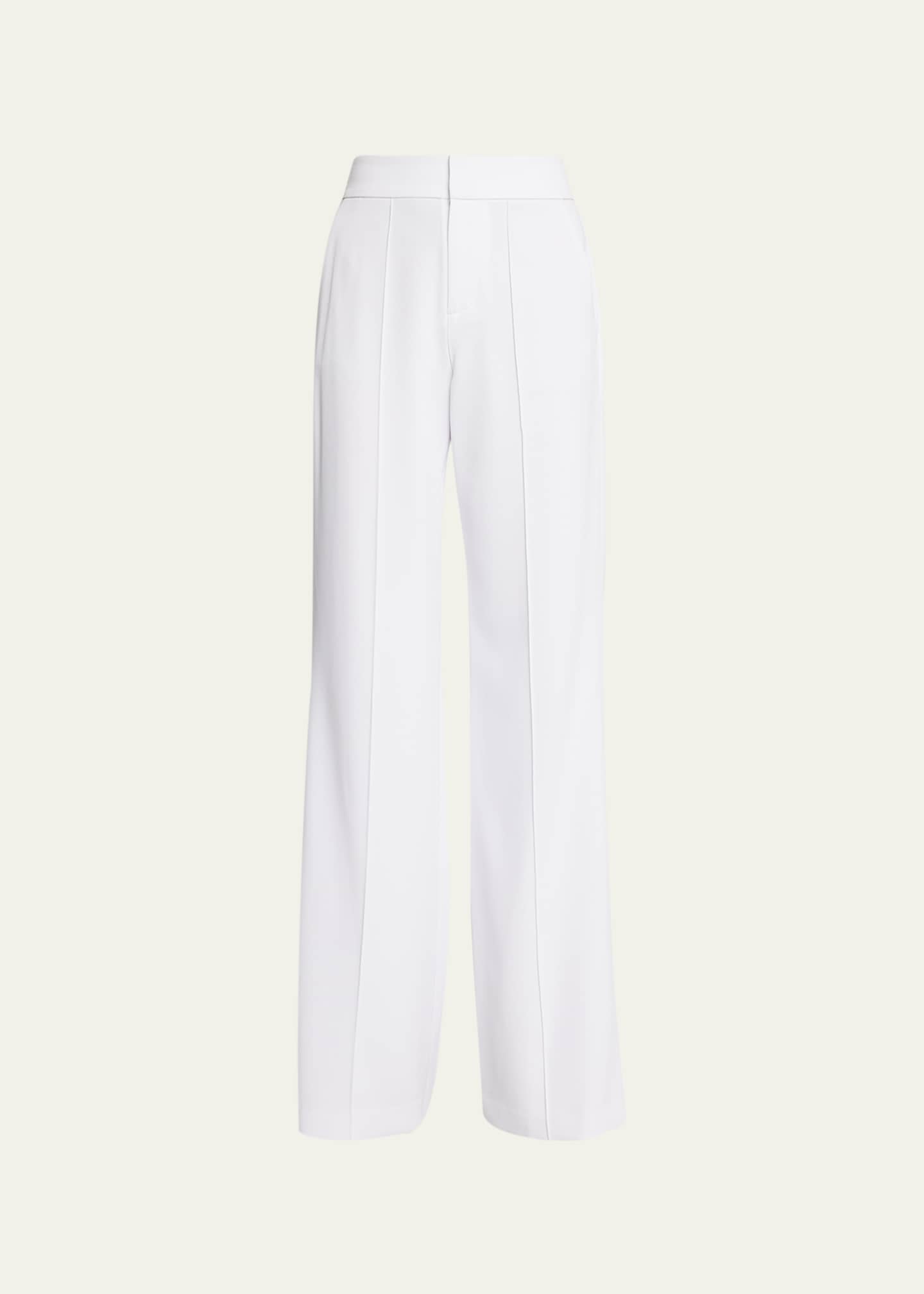 Alice + Olivia Dylan High-Waist Wide-Leg Pants Image 1 of 5