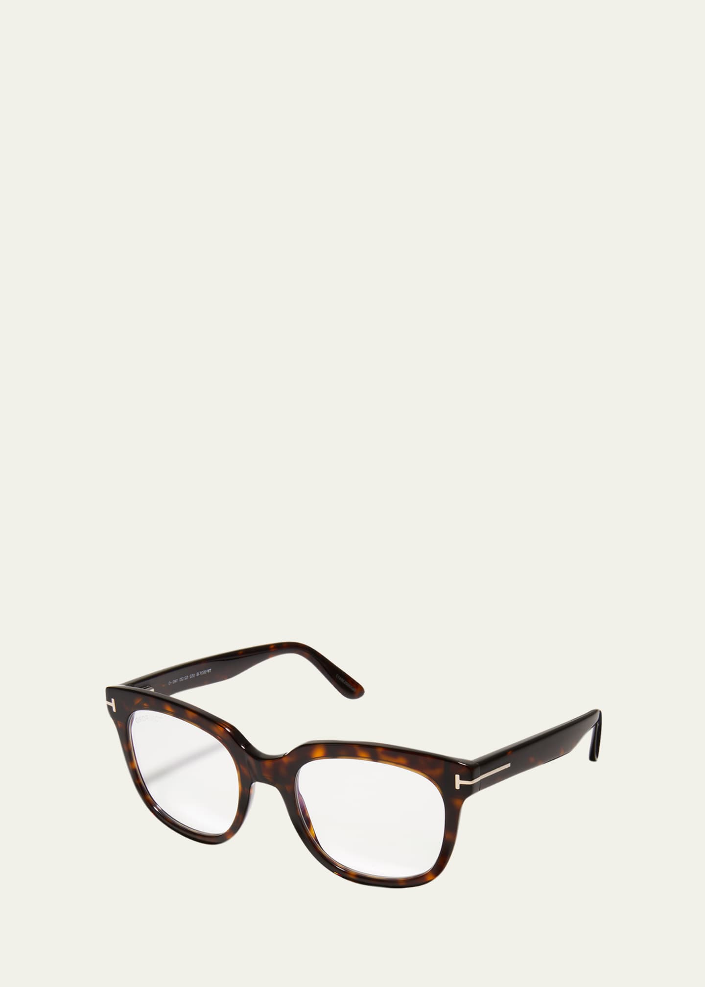 Tom Ford Translucent Square Acetate Frame Sunglasses Men