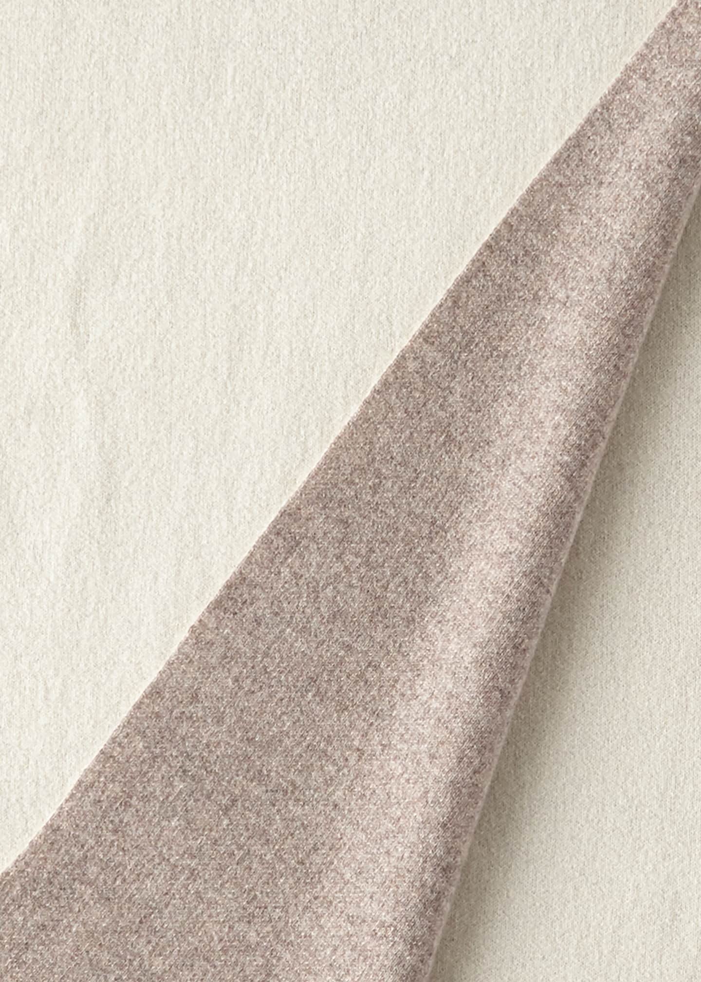 Sofia Cashmere Double-Face Cashmere Throw Image 3 of 3