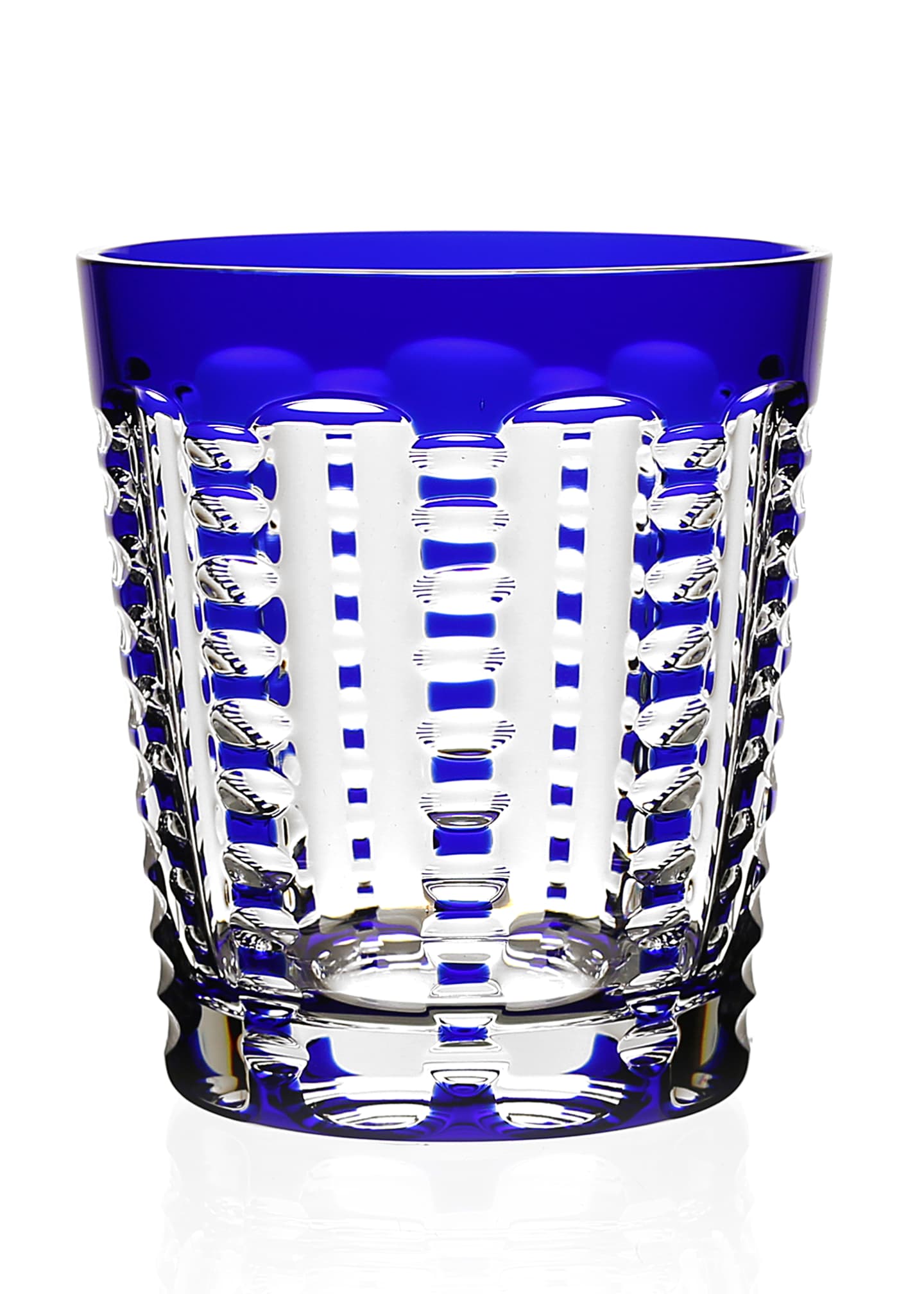 William Yeoward Crystal Lulu Sapphire Double Old-Fashioned Glass