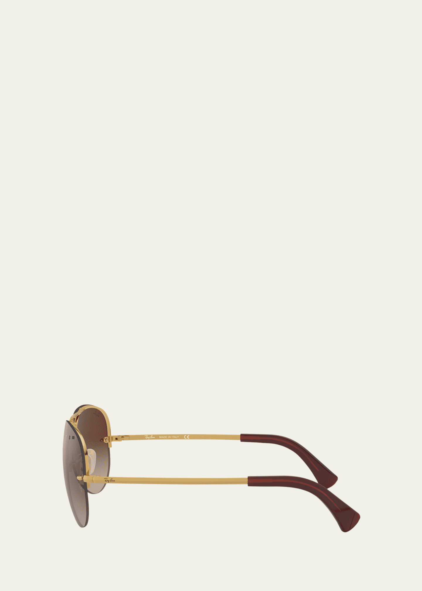 Ray-Ban Original Aviator Sunglasses, Golden Image 3 of 3