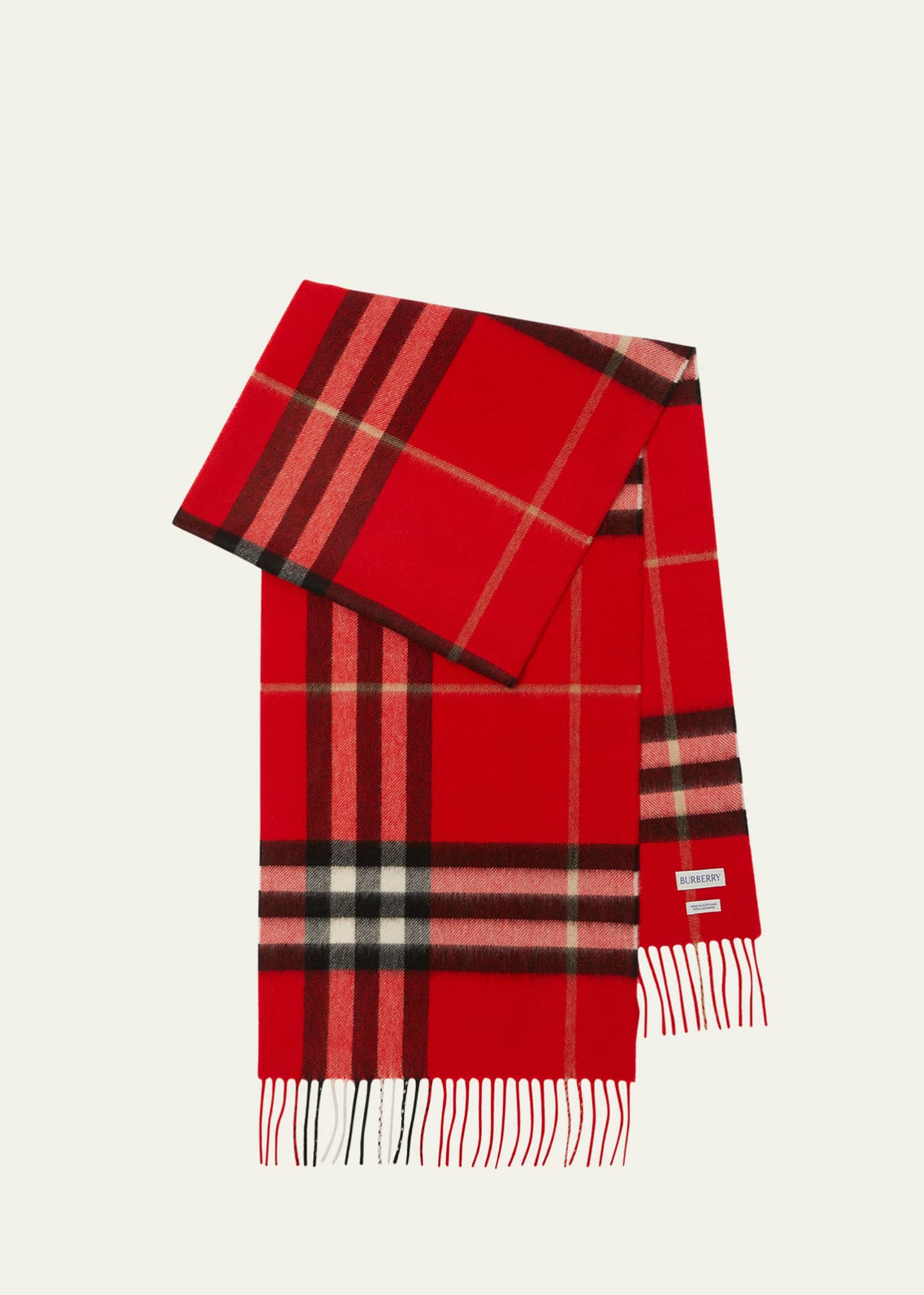 Burberry the classic cashmere scarf store