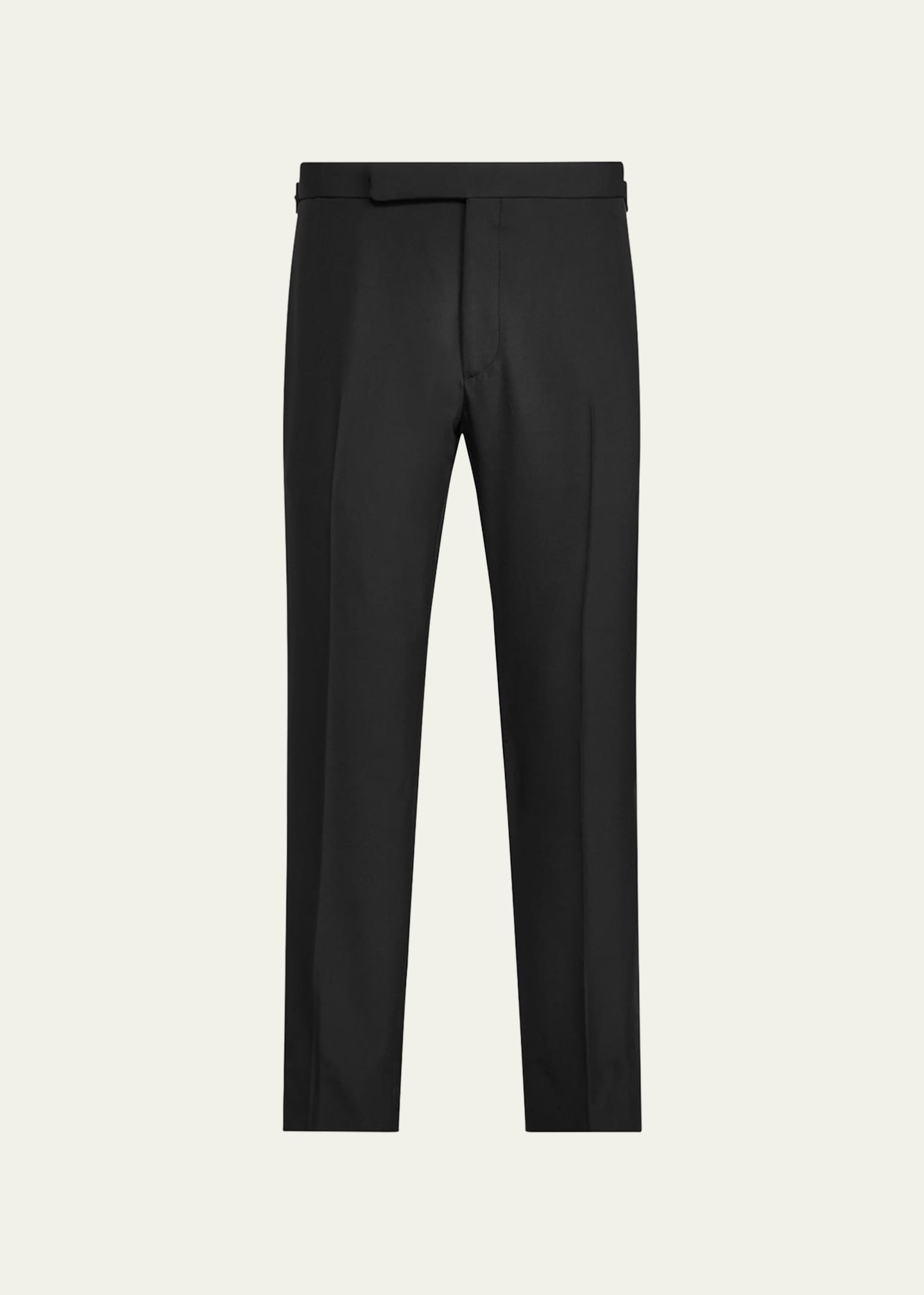 Ralph Lauren Collection Purple Label Wool Dress Pants Sz 4 black