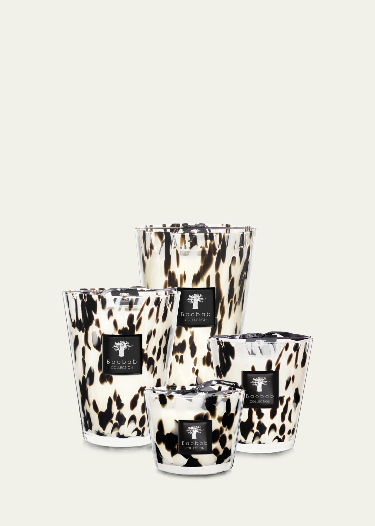 Baobab Collection Black Pearls Scented Candle, 6.3" Image 4 of 5
