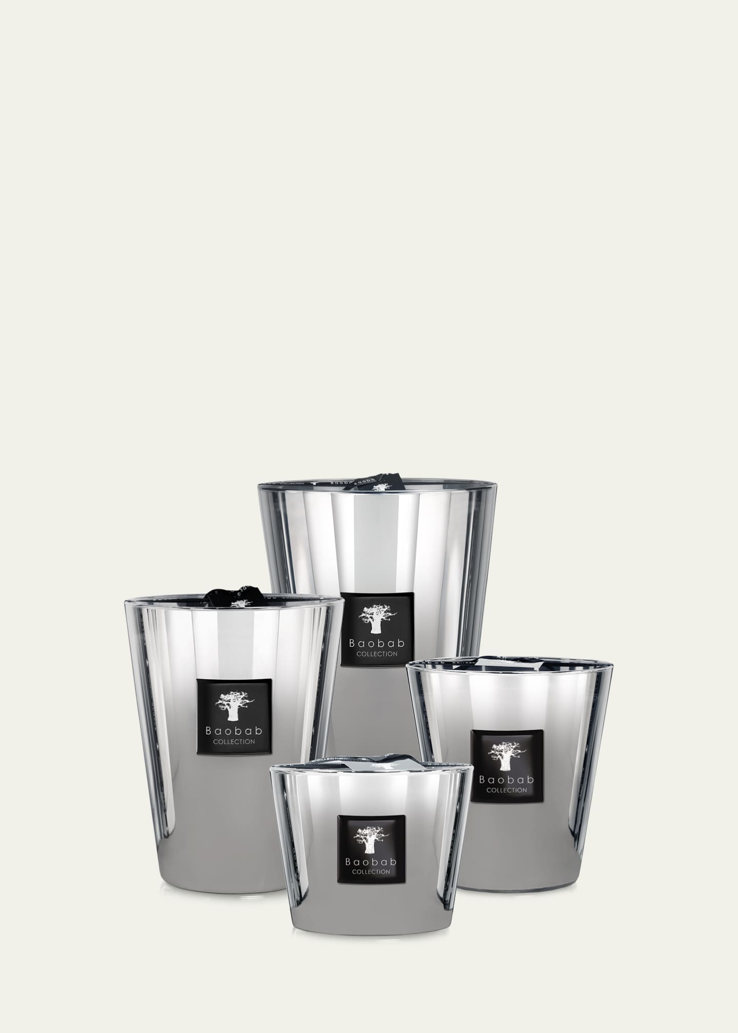 Baobab Collection Platinum Scented Candle, 3.9" Image 3 of 4