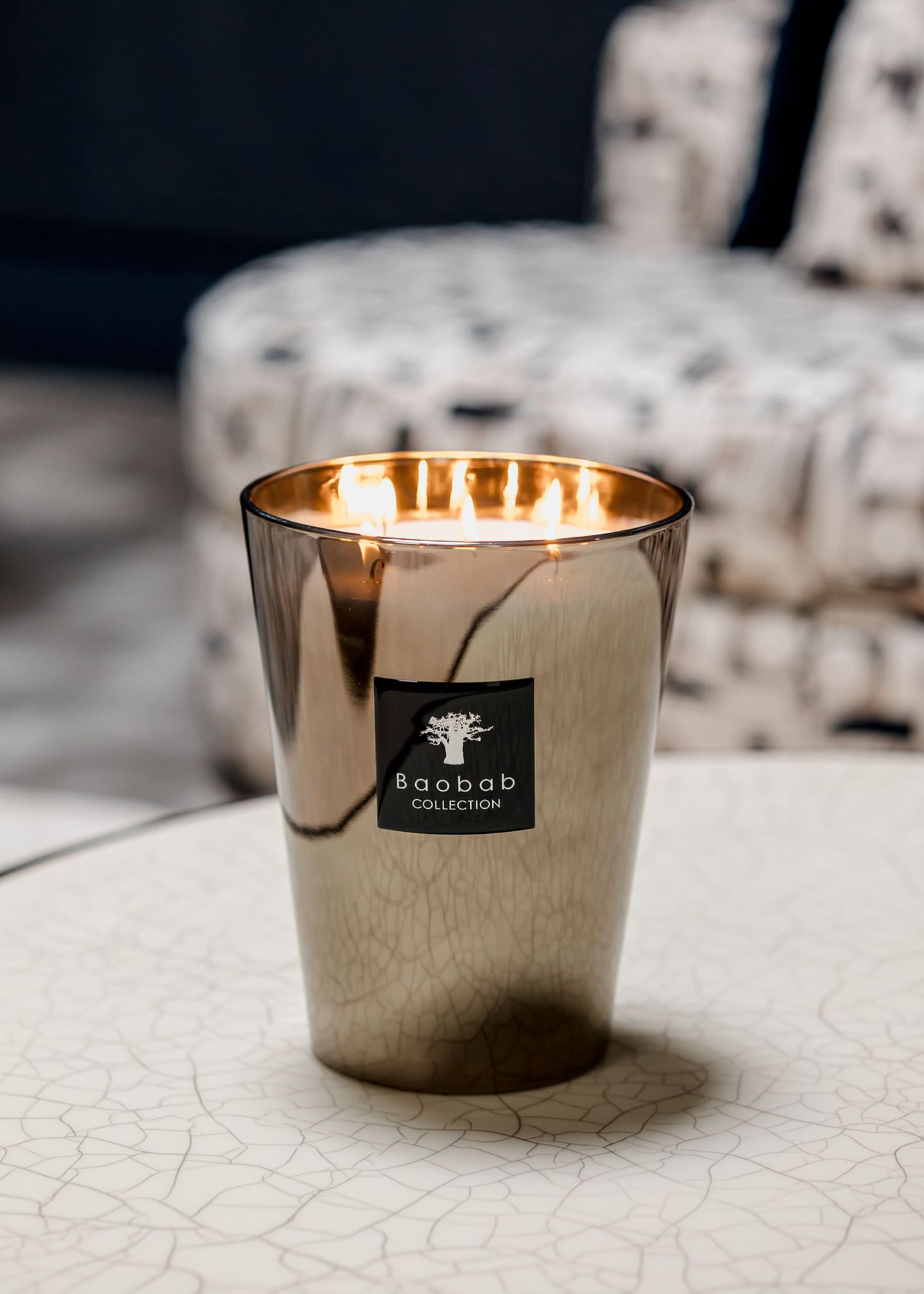 Baobab Collection Platinum Scented Candle, 13.8" Image 2 of 4