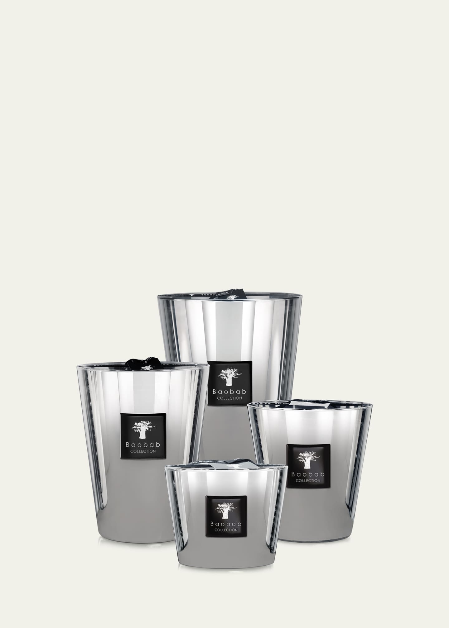 Baobab Collection Platinum Scented Candle, 13.8" Image 3 of 4