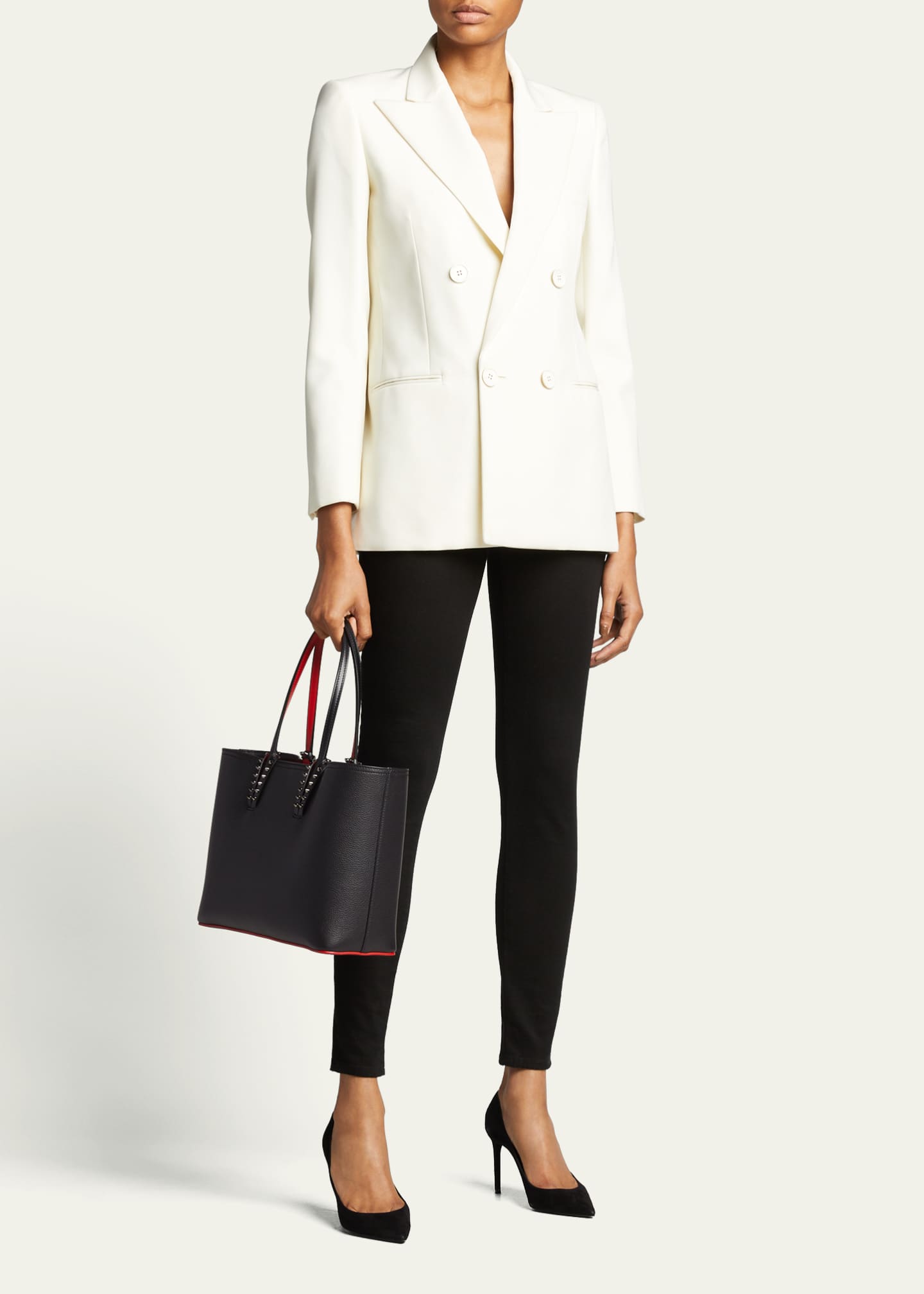 Christian louboutin cabata tote large hot sale