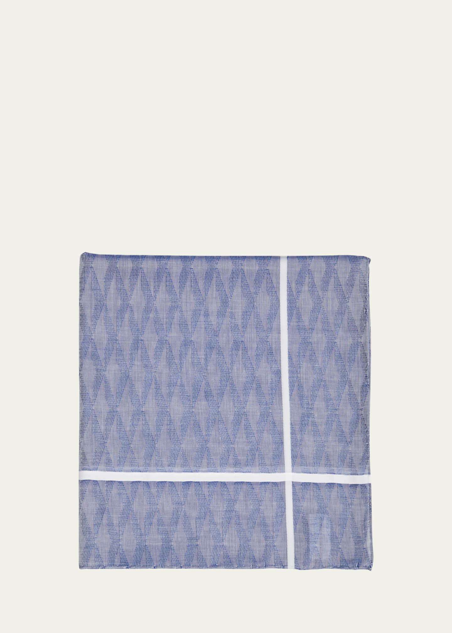 Simonnot Godard Men's Nocturne Nuit Handkerchief
