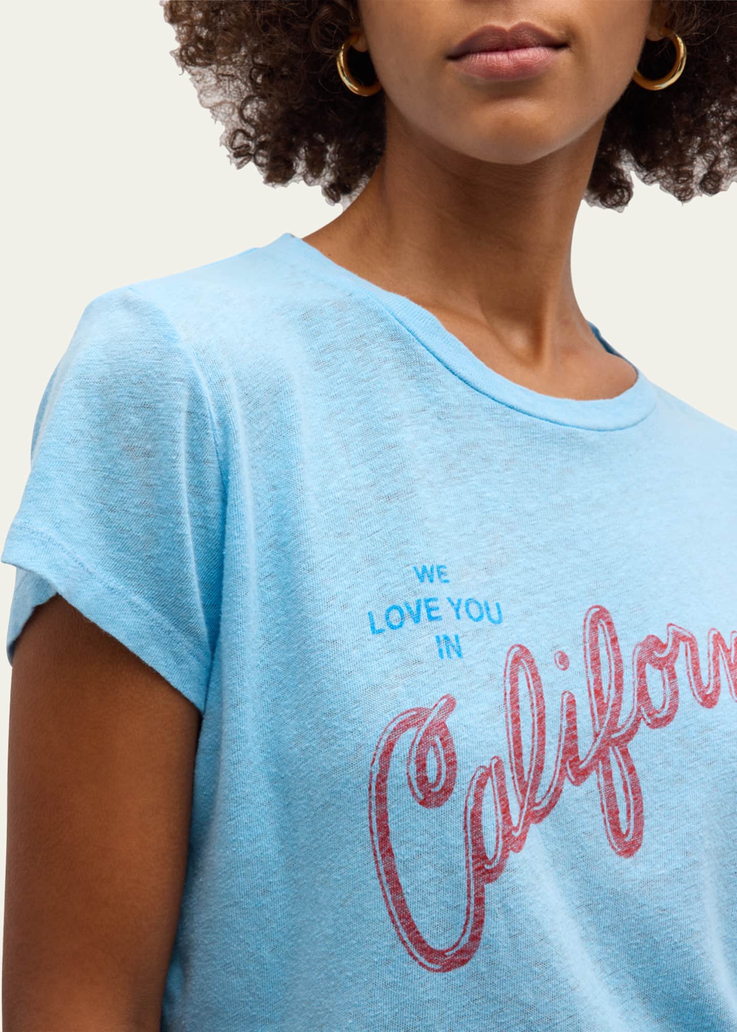 Graphic crewneck tee store
