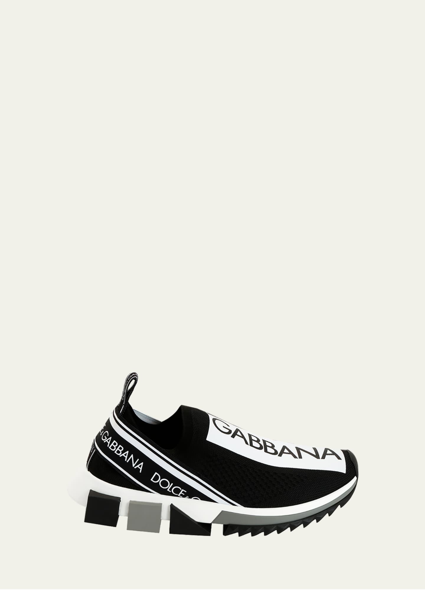 dolce & gabbana sorrento knit trainer sneakers