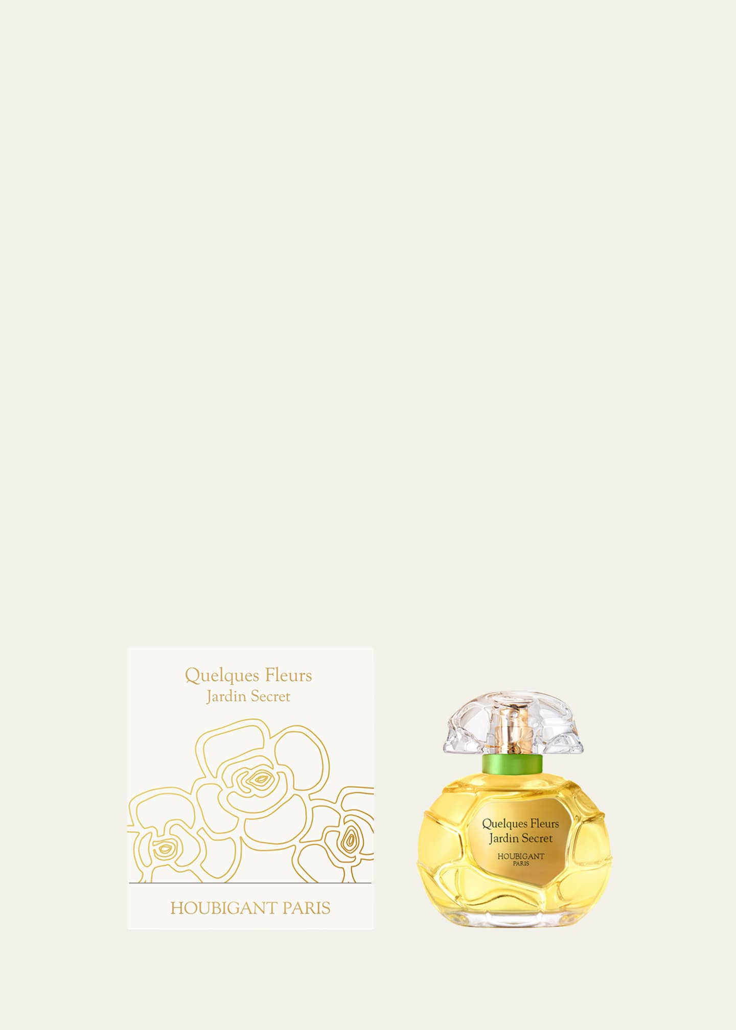 Houbigant Paris Exclusive Quelques Fleurs Jardin Secret Collection Privee, 3.3 oz./ 100 mL Image 2 of 3