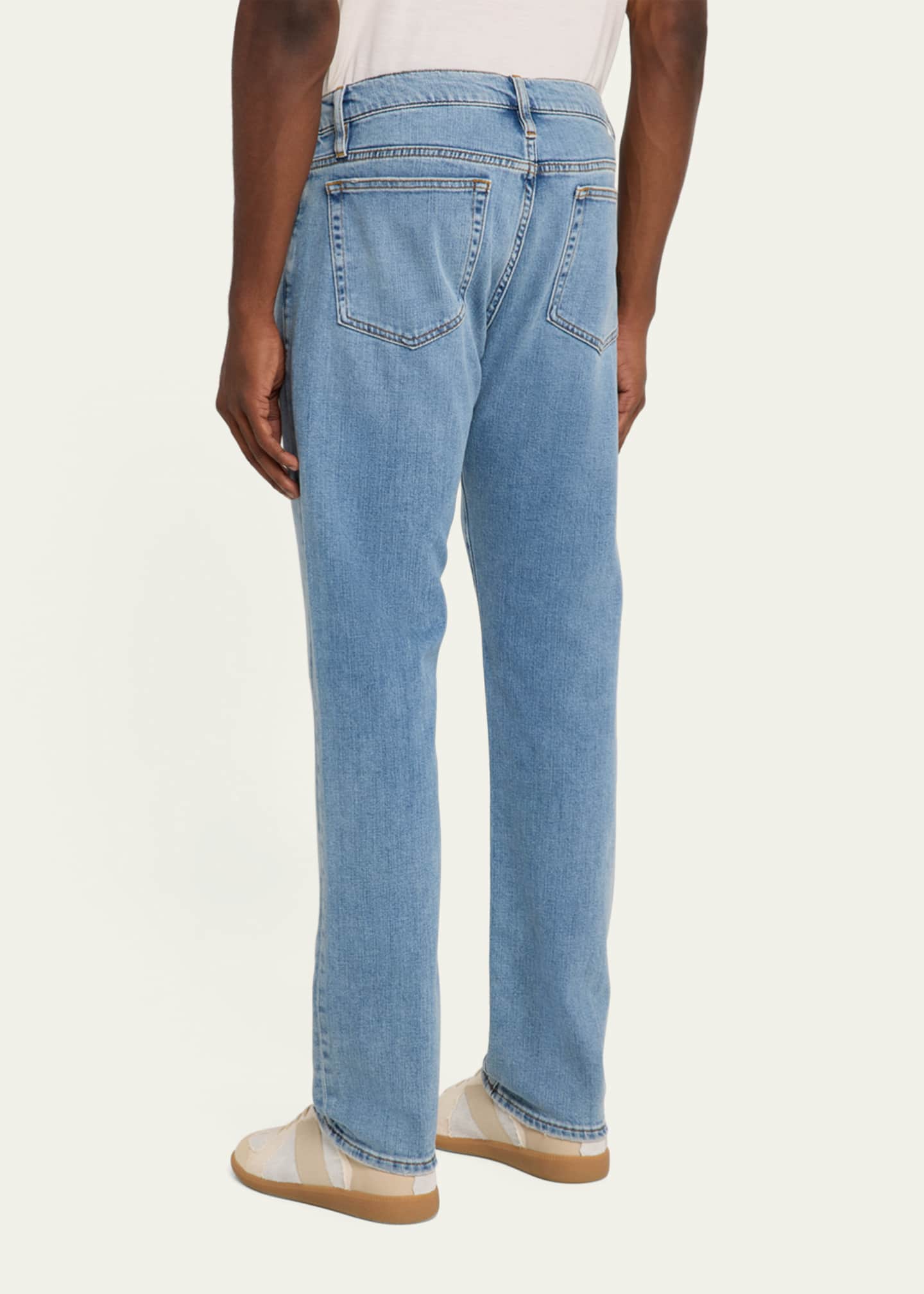 FRAME Men's L'Homme Straight-Leg Jeans Image 3 of 5