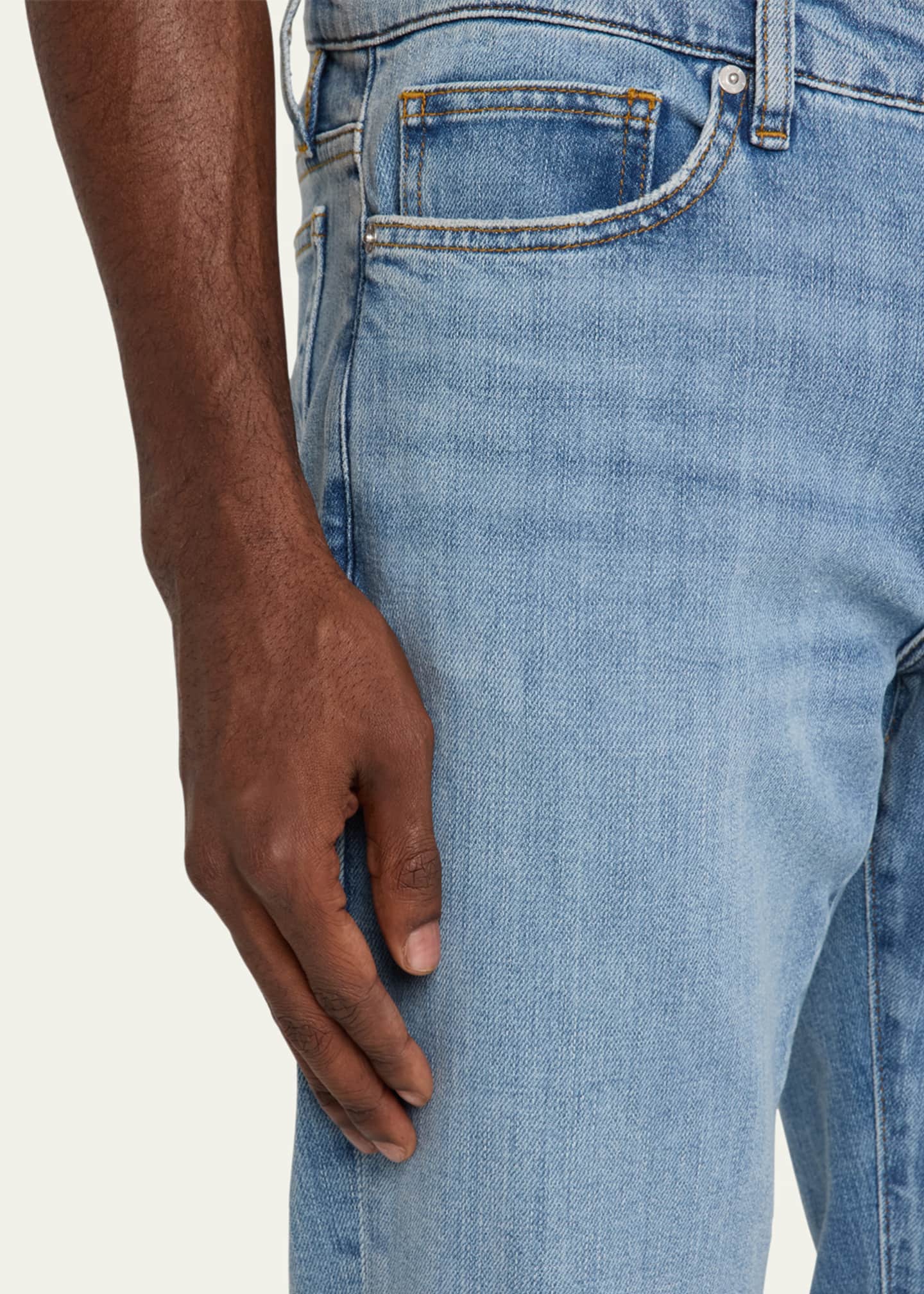 FRAME Men's L'Homme Straight-Leg Jeans Image 5 of 5