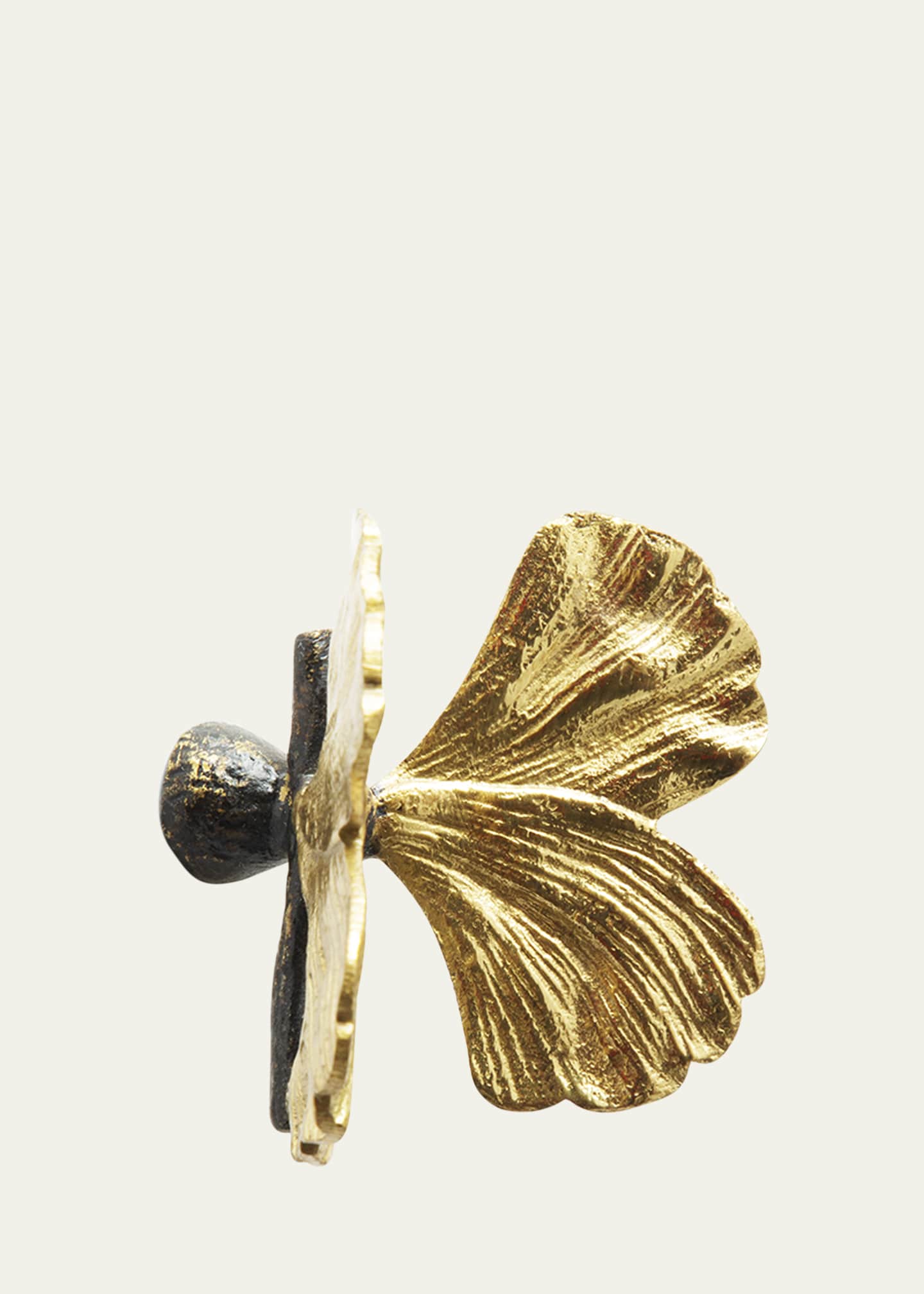 Michael Aram Butterfly Ginkgo Medium Knob Image 3 of 4